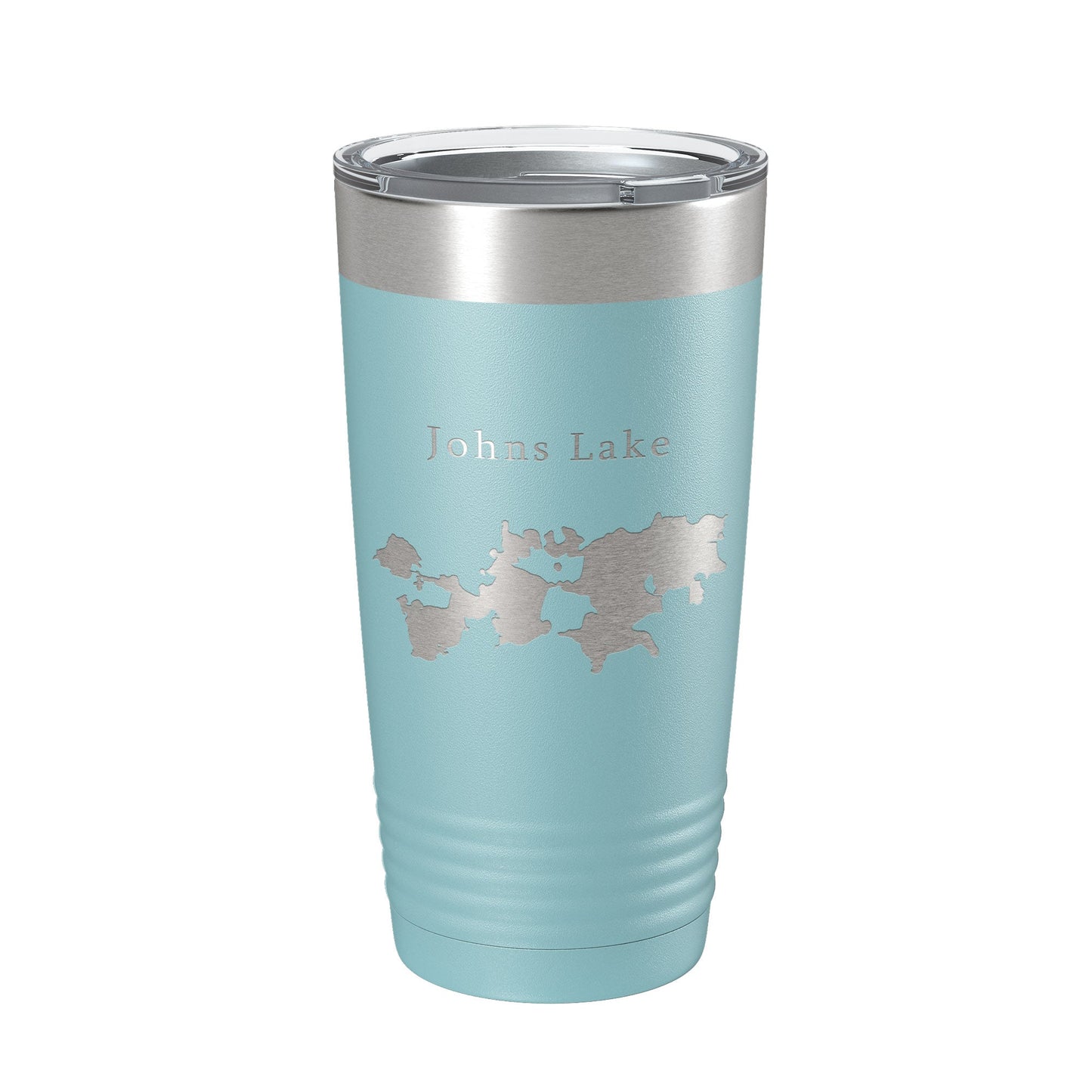 Johns Lake Map Tumbler Travel Mug Insulated Laser Engraved Coffee Cup Florida 20 oz-13