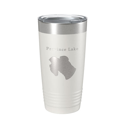 Province Lake Map Tumbler Travel Mug Insulated Laser Engraved Coffee Cup New Hampshire 20 oz-7