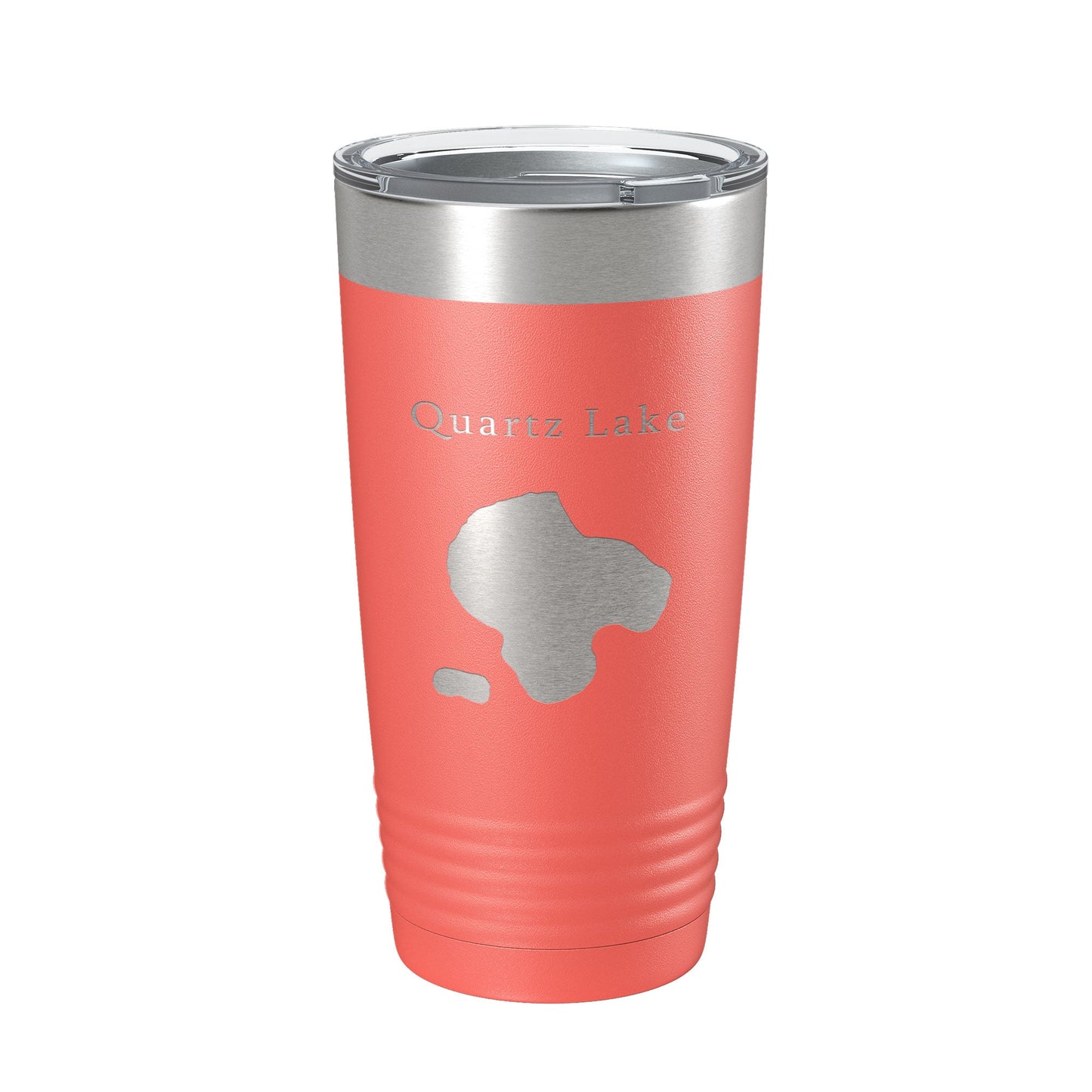 Quartz Lake Map Tumbler Travel Mug Insulated Laser Engraved Coffee Cup Alaska 20 oz-20