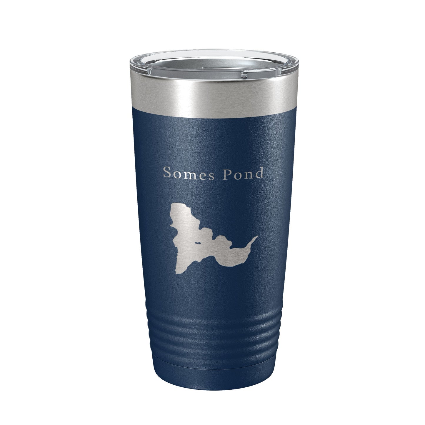 Somes Pond Tumbler Lake Map Travel Mug Insulated Laser Engraved Coffee Cup Acadia Maine 20 oz-8