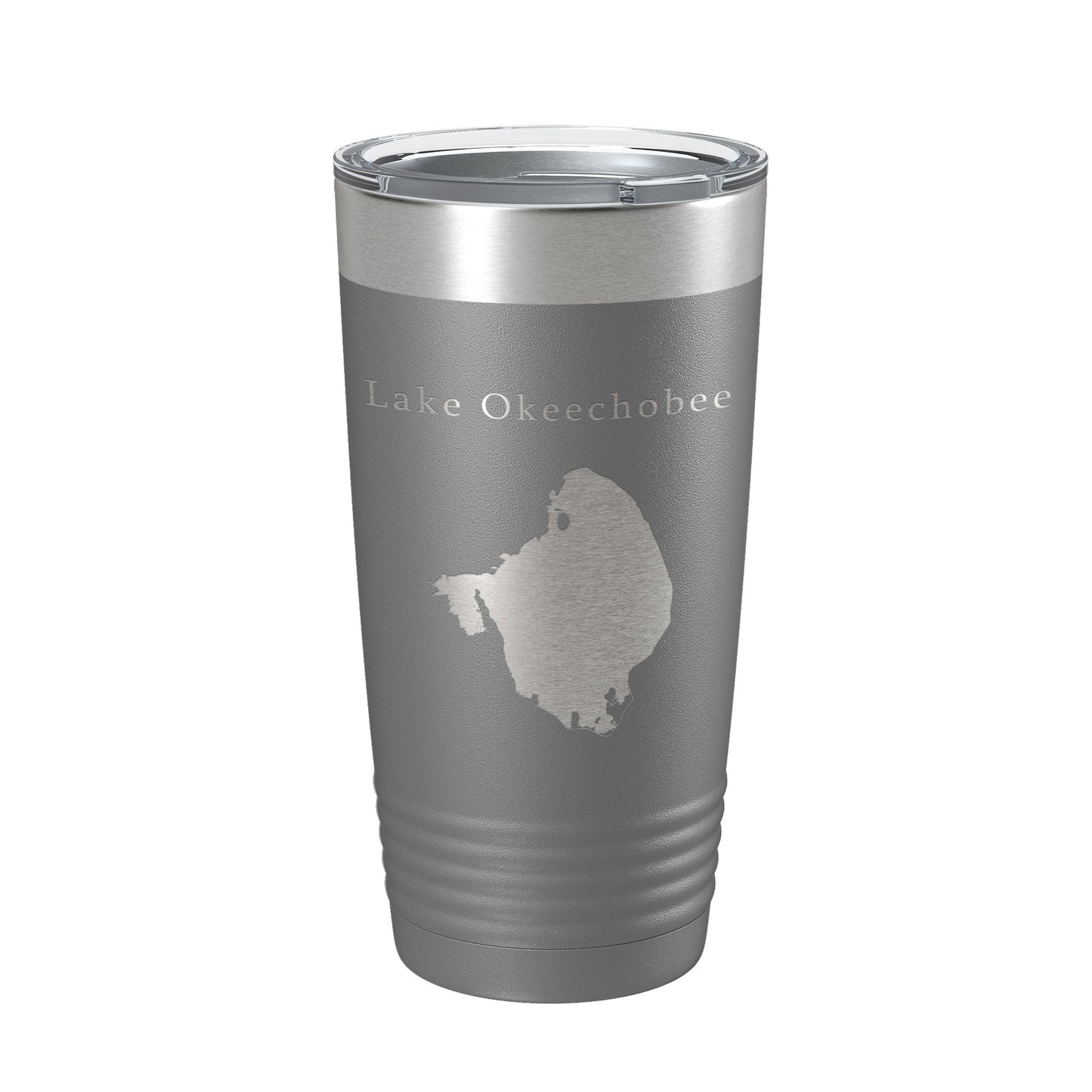 Lake Okeechobee Map Tumbler Travel Mug Insulated Laser Engraved Coffee Cup Florida 20 oz-16