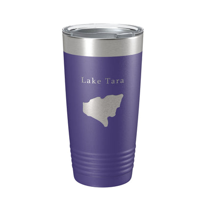 Lake Tara Map Tumbler Travel Mug Insulated Laser Engraved Coffee Cup Georgia 20 oz-15