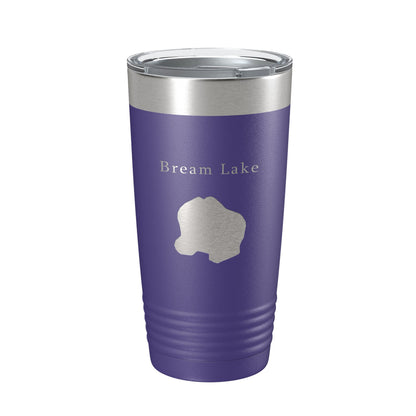 Bream Lake Map Tumbler Travel Mug Insulated Laser Engraved Coffee Cup Florida 20 oz-15