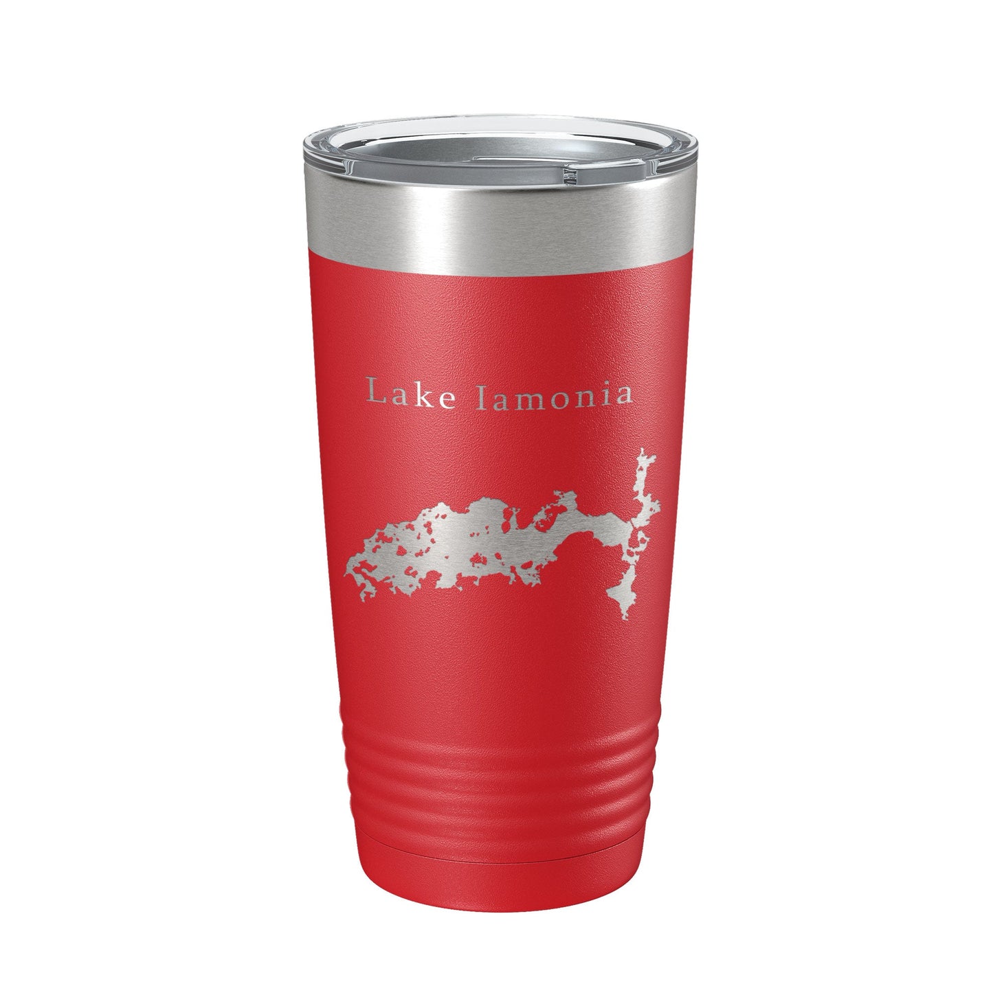 Lake Iamonia Map Tumbler Travel Mug Insulated Laser Engraved Coffee Cup Florida 20 oz-10