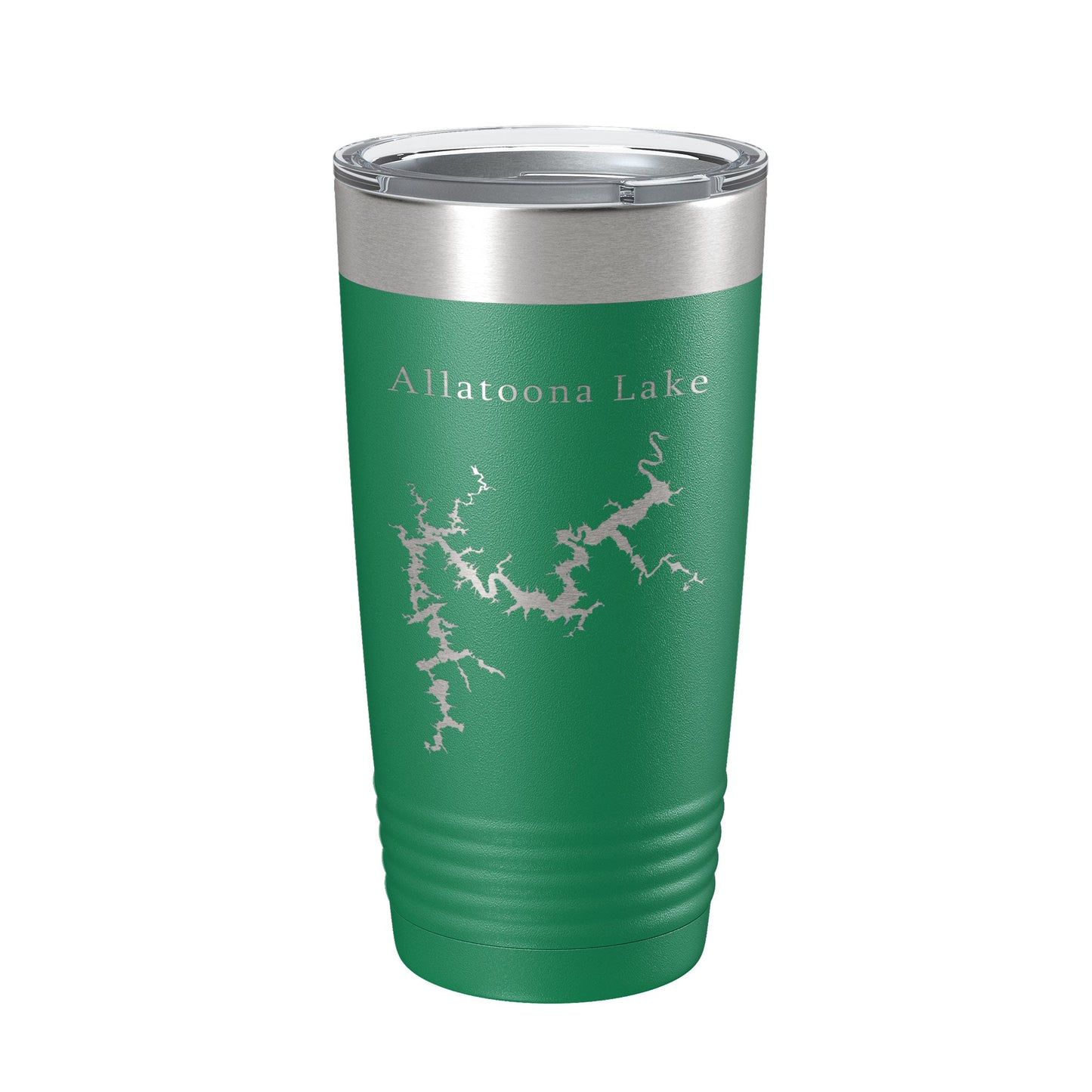 Allatoona Lake Map Tumbler Travel Mug Insulated Laser Engraved Coffee Cup Georgia 20 oz-9