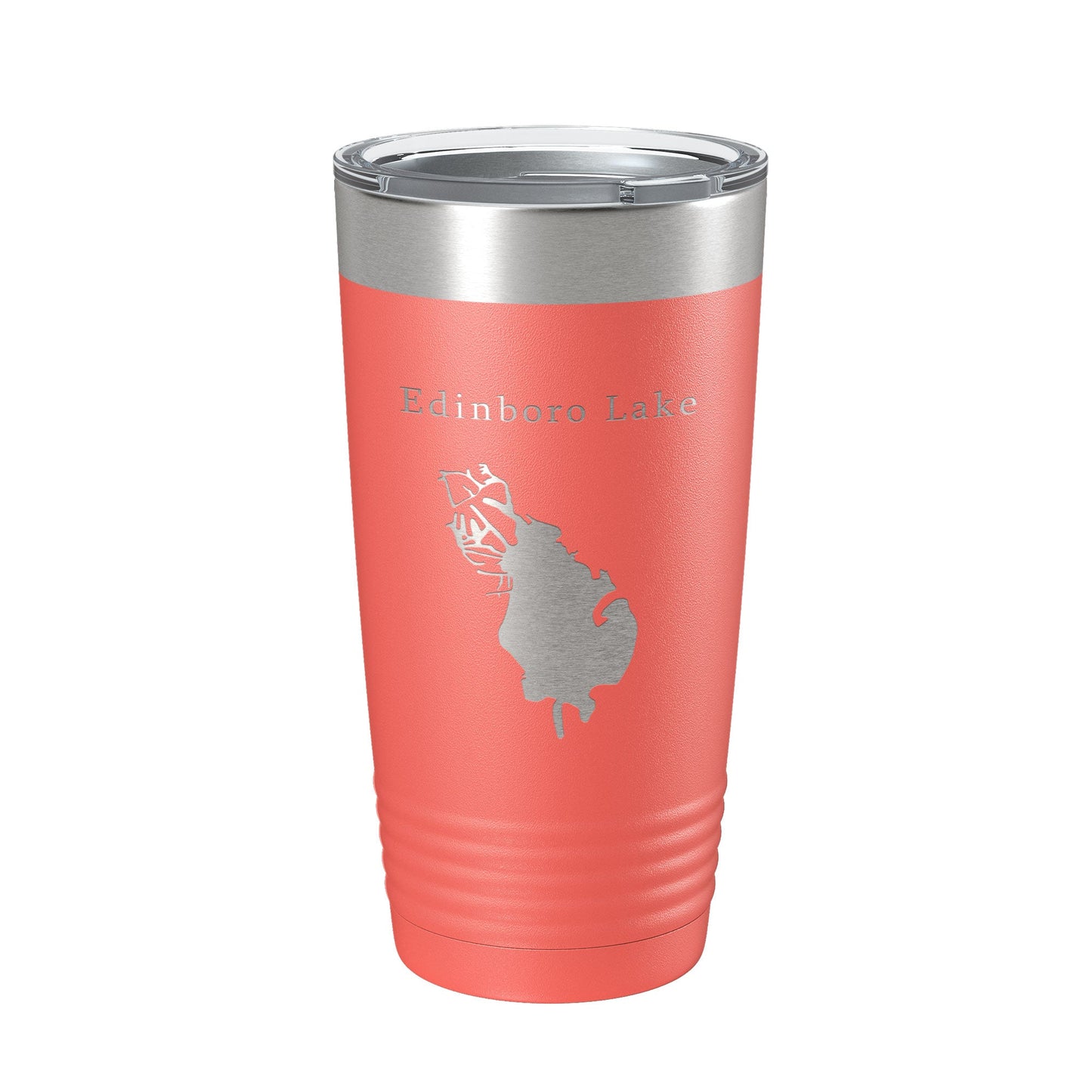 Edinboro Lake Map Tumbler Travel Mug Insulated Laser Engraved Coffee Cup Pennsylvania 20 oz-20