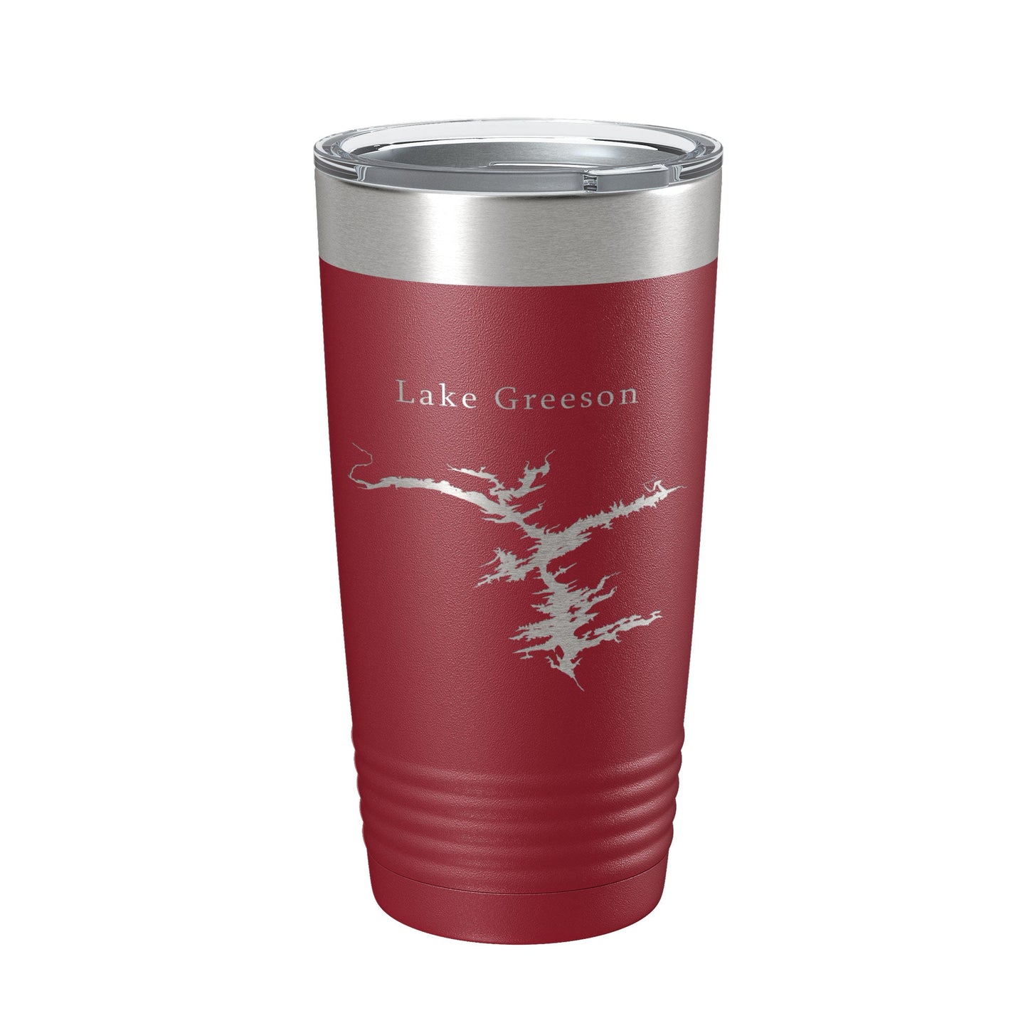 Lake Greeson Map Tumbler Travel Mug Insulated Laser Engraved Coffee Cup Arkansas 20 oz-18