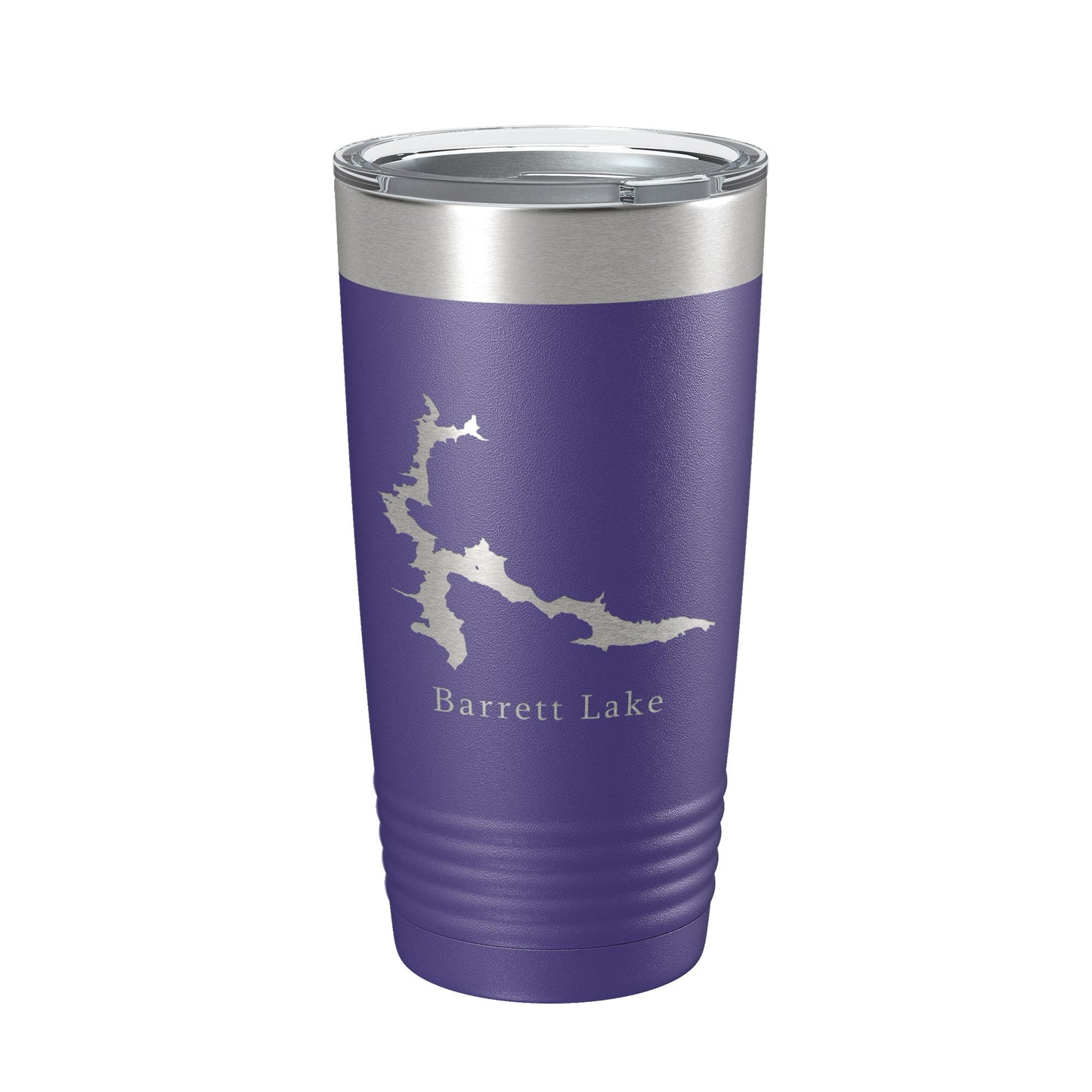 Barrett Lake Map Tumbler Travel Mug Insulated Laser Engraved Coffee Cup California 20 oz-15
