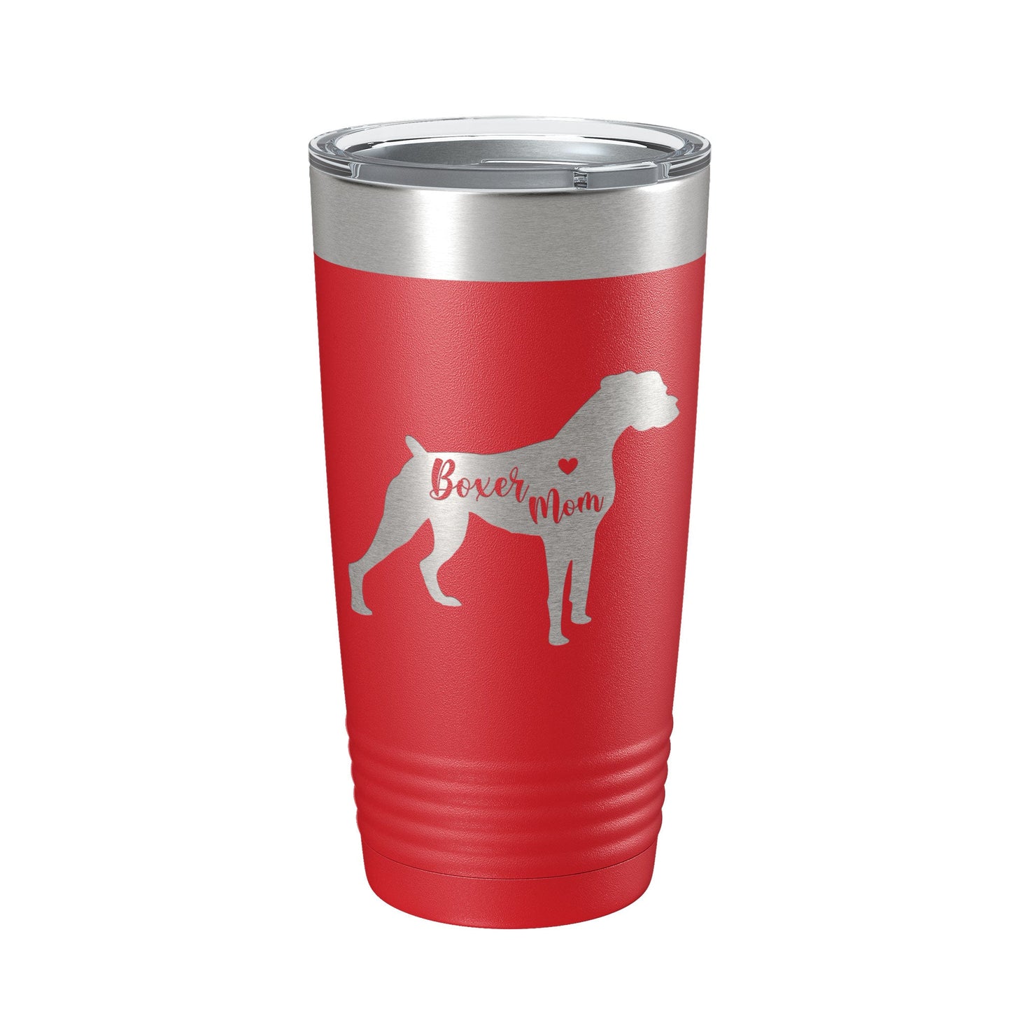 Boxer Mom Tumbler Dog Travel Mug Gift Insulated Laser Engraved Coffee Cup 20 oz-10