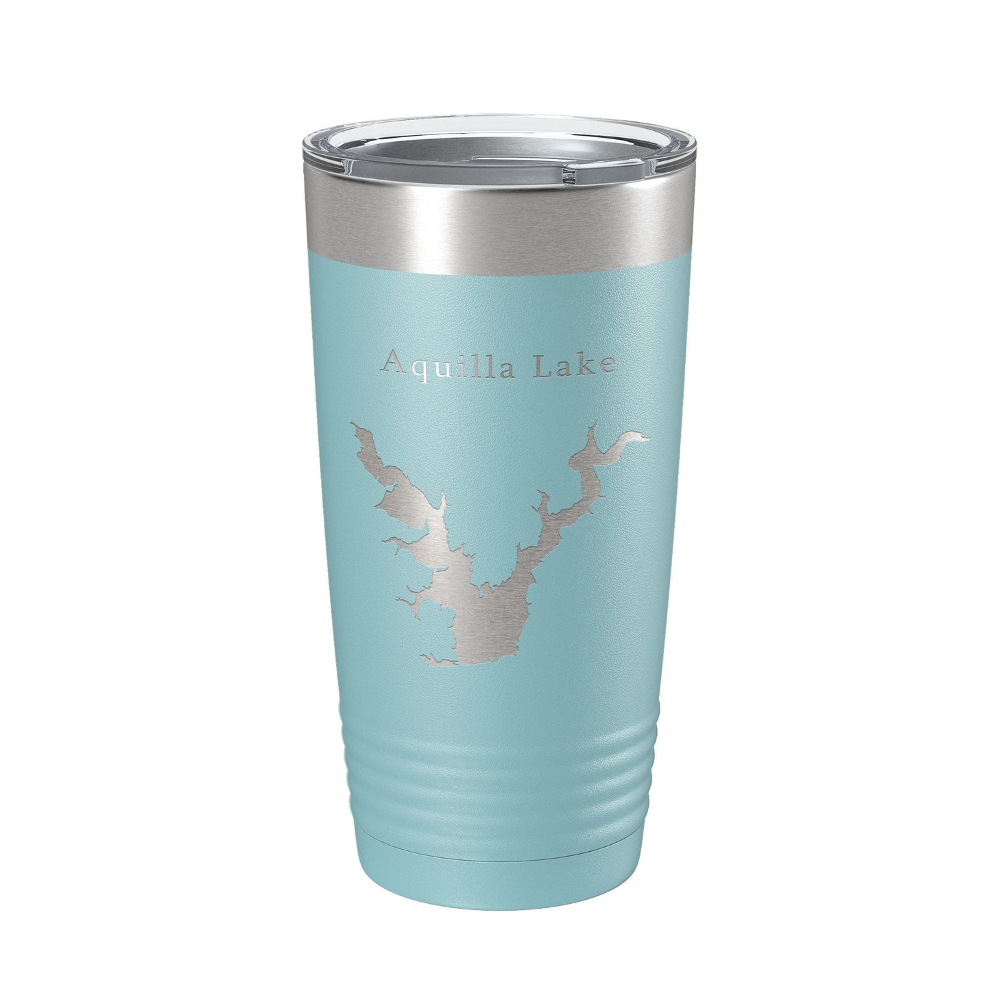 Aquilla Lake Map Tumbler Travel Mug Insulated Laser Engraved Coffee Cup Texas 20 oz-13