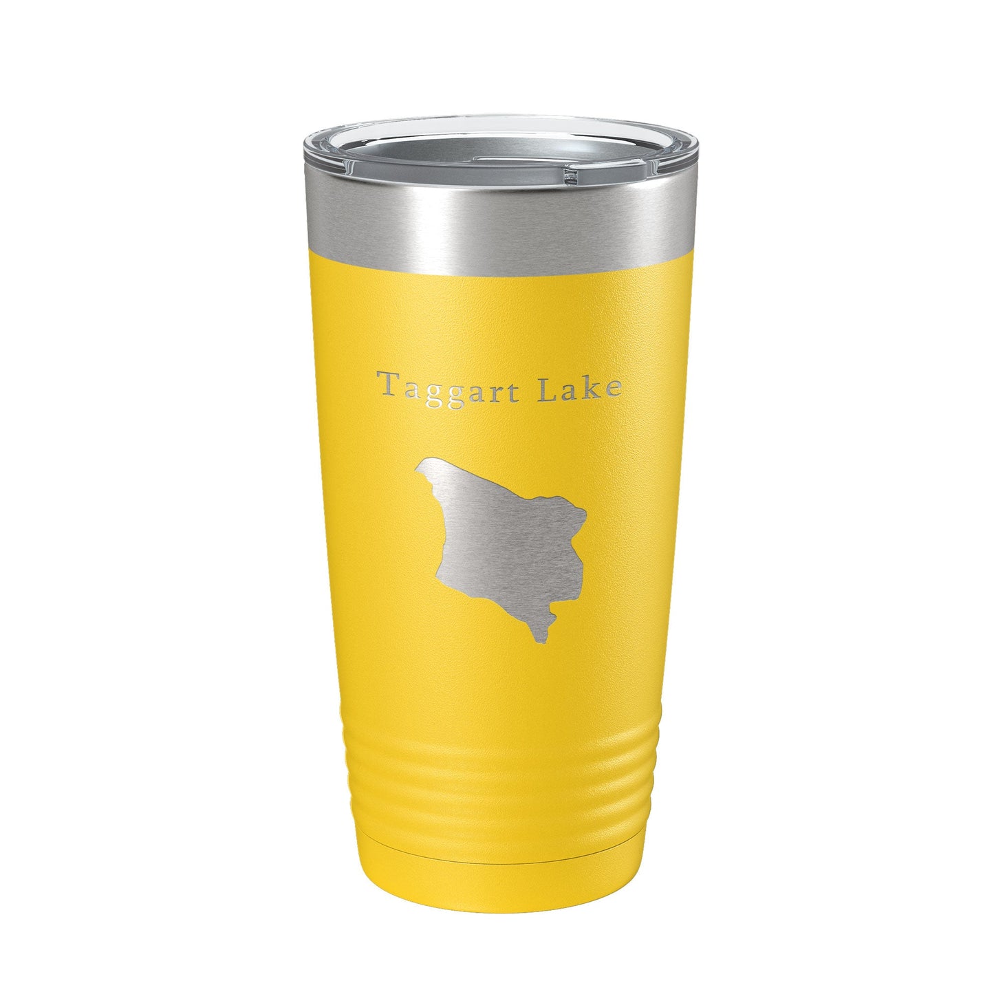 Taggart Lake Map Tumbler Travel Mug Insulated Laser Engraved Coffee Cup Wyoming 20 oz-4