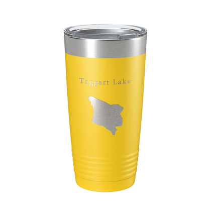 Taggart Lake Map Tumbler Travel Mug Insulated Laser Engraved Coffee Cup Wyoming 20 oz-19
