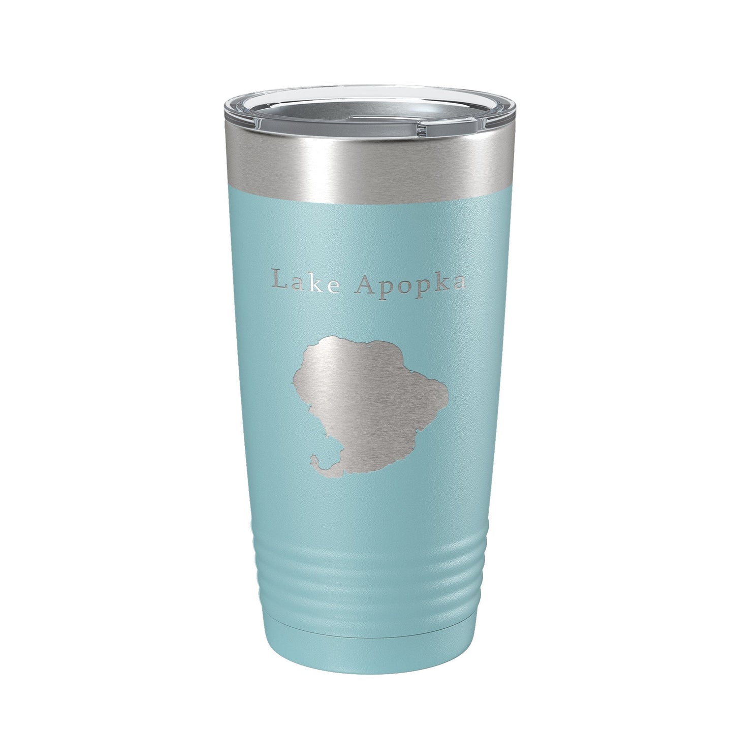 Lake Apopka Map Tumbler Travel Mug Insulated Laser Engraved Coffee Cup Florida 20 oz-13