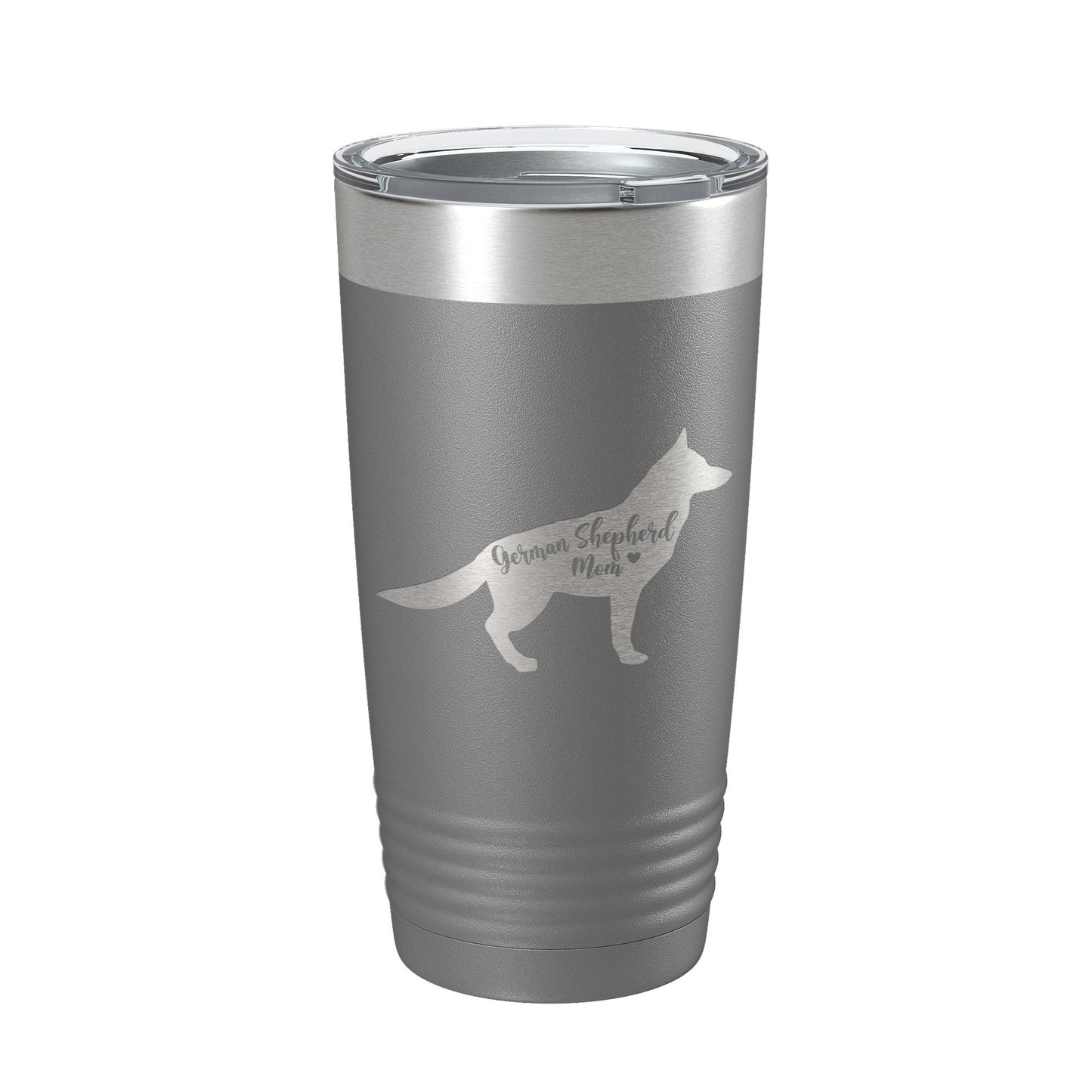 German Shepherd Mom Tumbler Dog Travel Mug Gift Insulated Laser Engraved Coffee Cup 20 oz-16