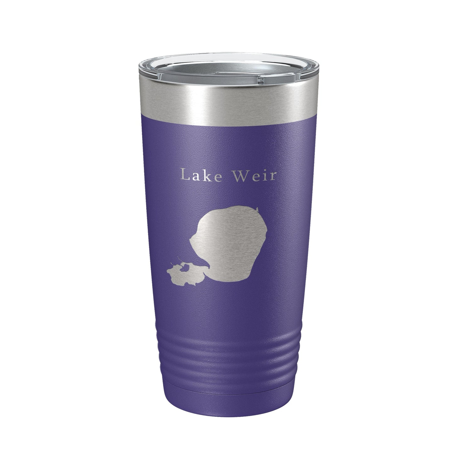 Lake Weir Map Tumbler Travel Mug Insulated Laser Engraved Coffee Cup Florida 20 oz-15