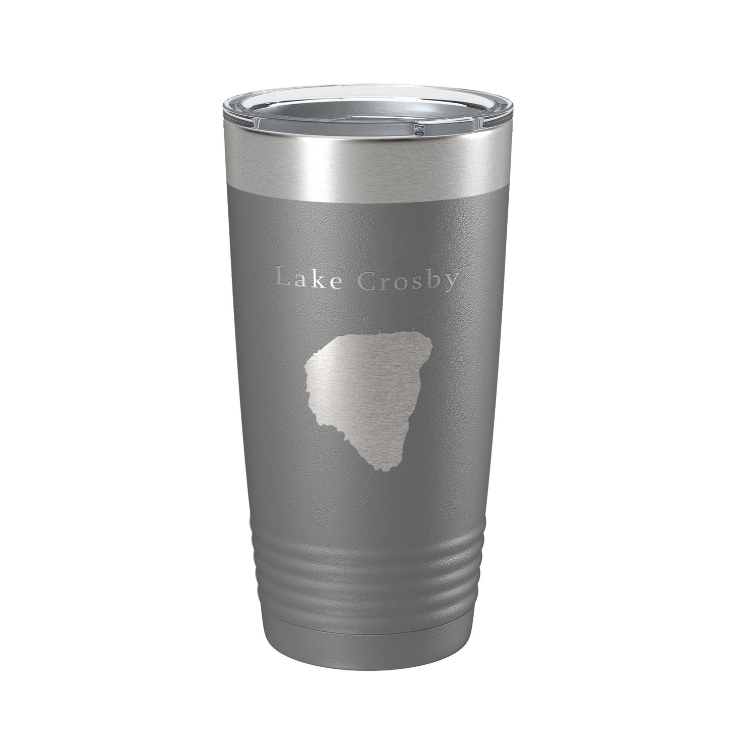 Lake Crosby Map Tumbler Travel Mug Insulated Laser Engraved Coffee Cup Florida 20 oz-16