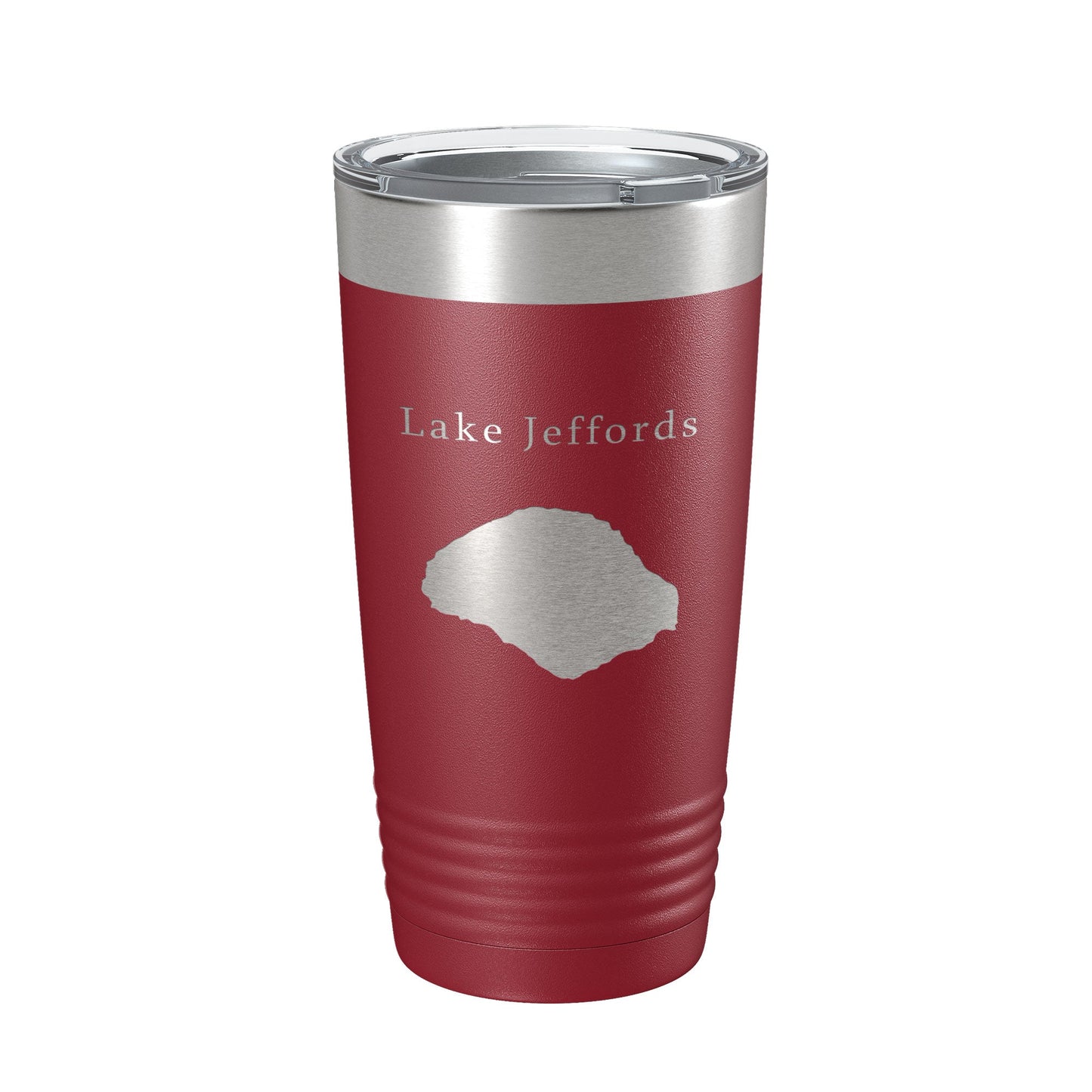 Lake Jeffords Map Tumbler Travel Mug Insulated Laser Engraved Coffee Cup Florida 20 oz-18