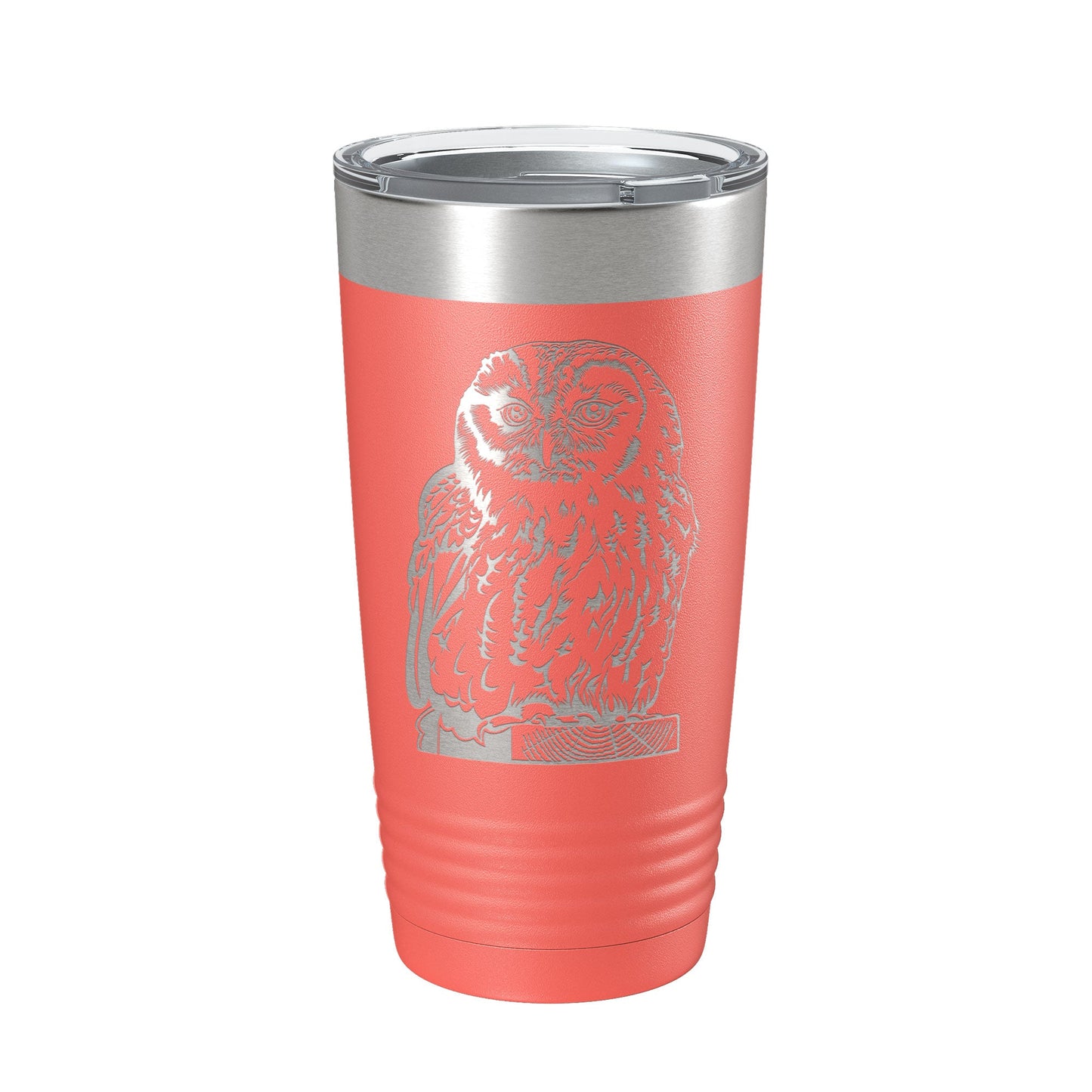 Owl Tumbler Travel Mug Insulated Laser Engraved Coffee Cup Owl Lover Gift Bird 20 oz-20