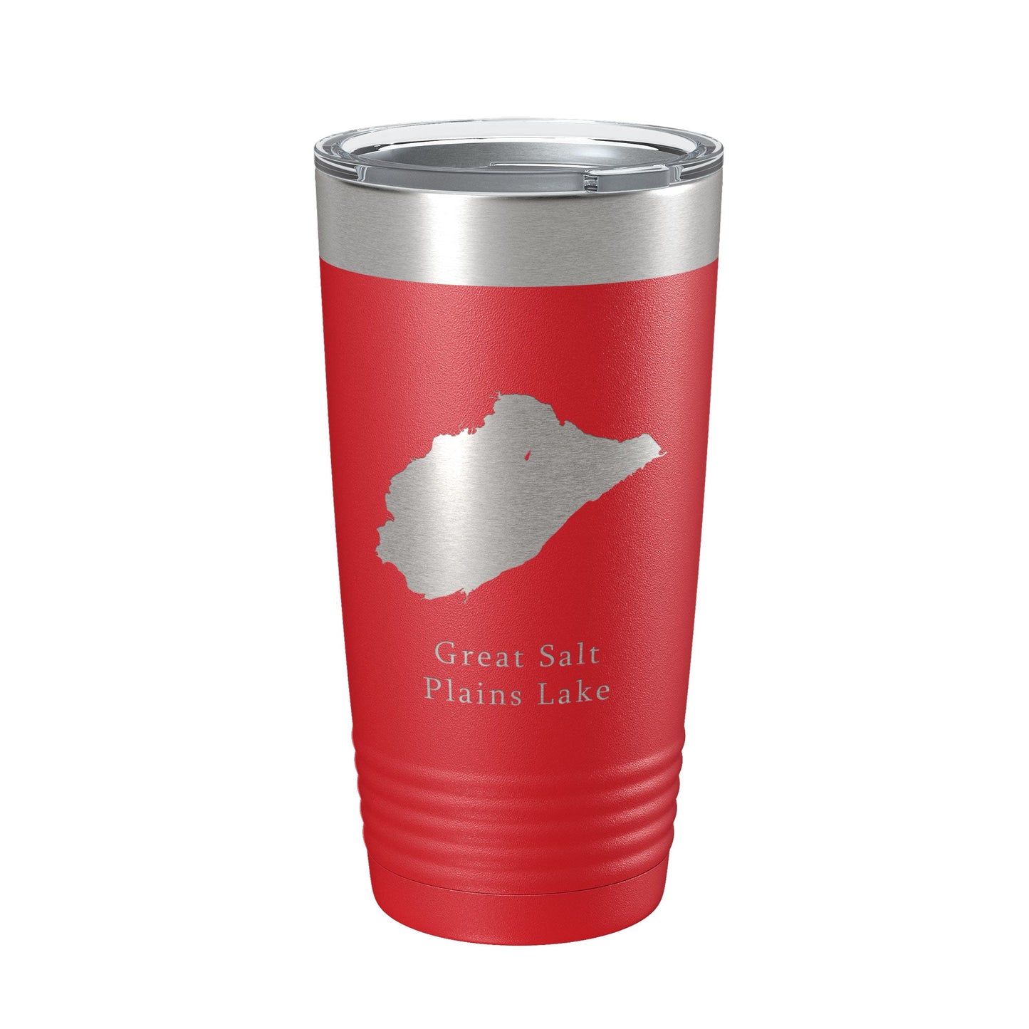 Great Salt Plains Lake Map Tumbler Travel Mug Insulated Laser Engraved Coffee Cup Oklahoma 20 oz-10