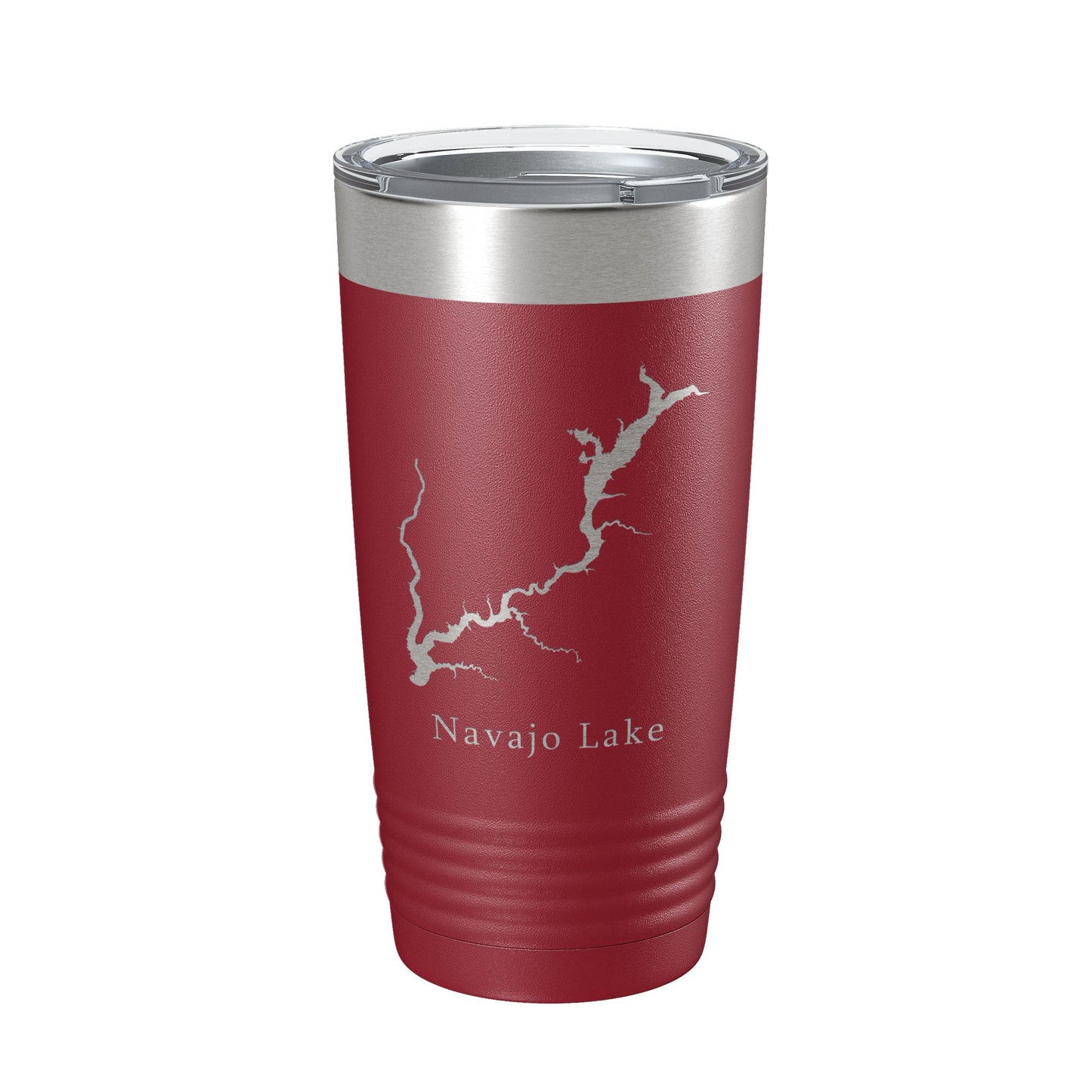 Navajo Lake Map Tumbler Travel Mug Insulated Laser Engraved Coffee Cup New Mexico Colorado 20 oz-18