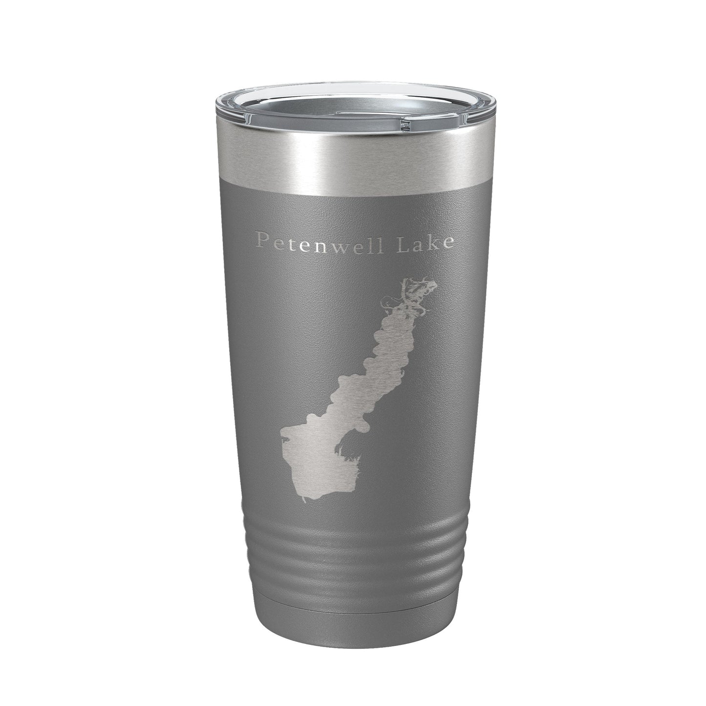 Petenwell Lake Map Tumbler Travel Mug Insulated Laser Engraved Coffee Cup Wisconsin 20 oz-16