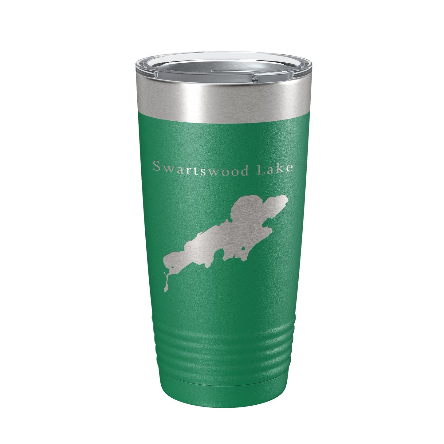 Swartswood Lake Map Tumbler Travel Mug Insulated Laser Engraved Coffee Cup New Jersey 20 oz-9