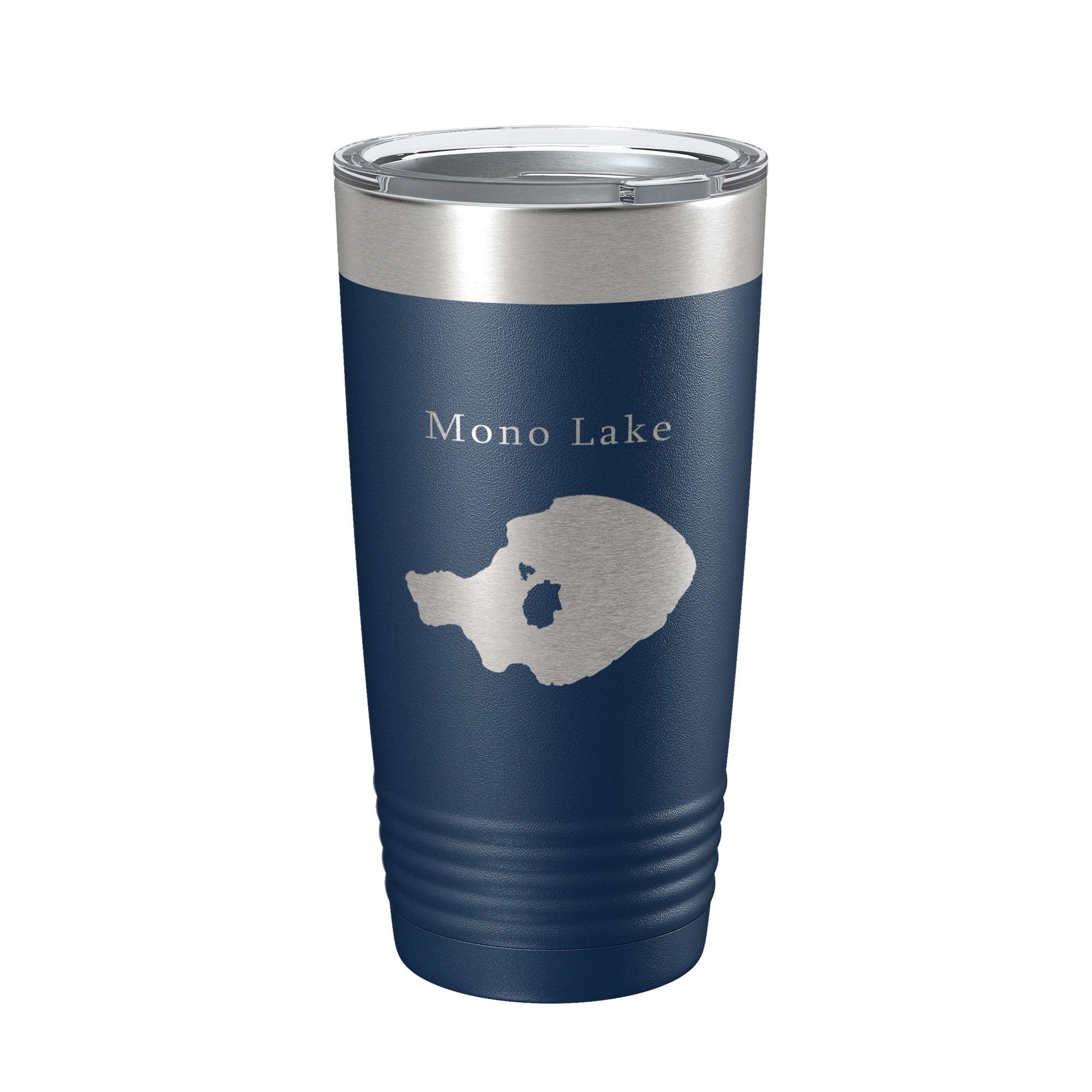 Mono Lake Map Tumbler Travel Mug Insulated Laser Engraved Coffee Cup California 20 oz-2