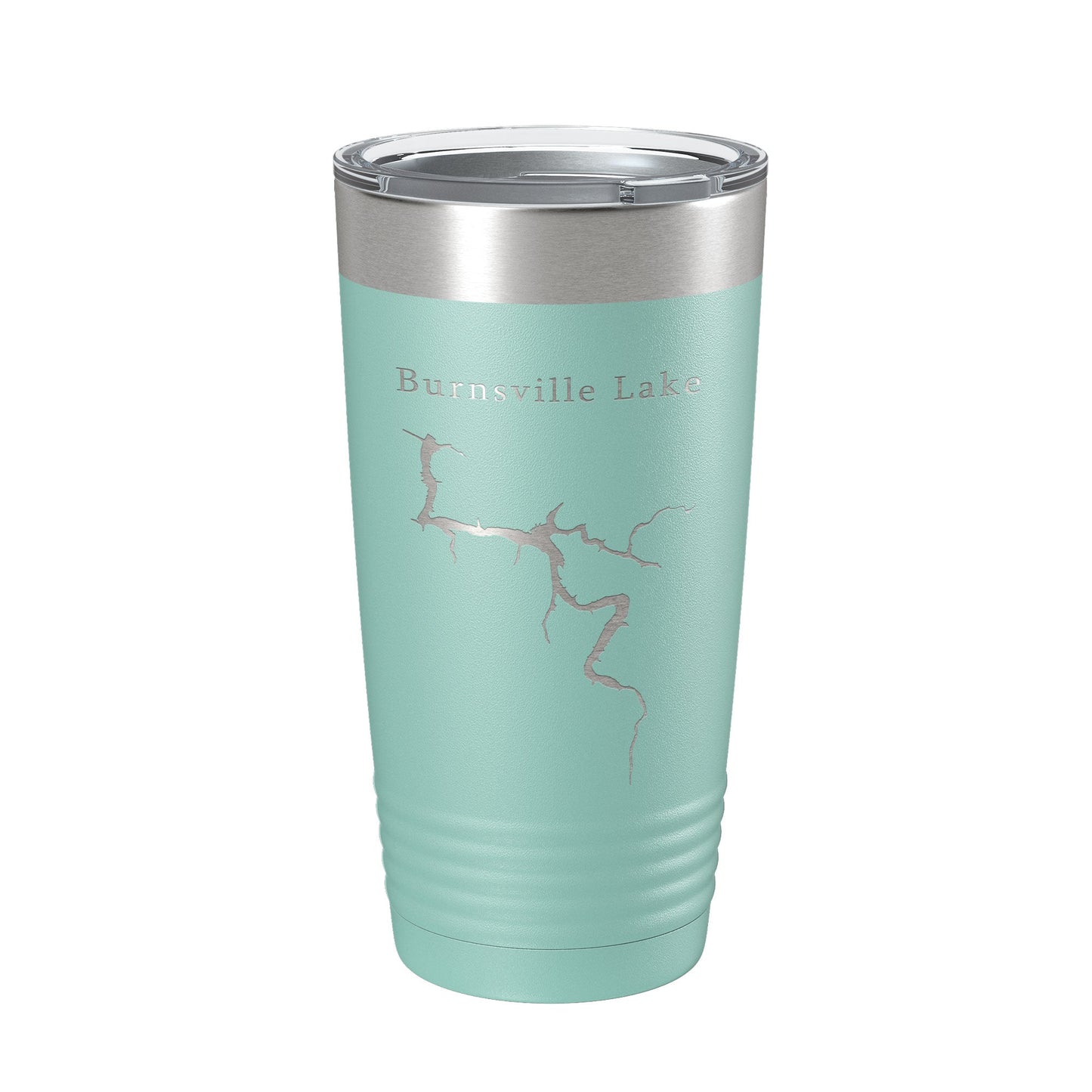 Burnsville Lake Map Tumbler Travel Mug Insulated Laser Engraved Coffee Cup West Virginia 20 oz-12