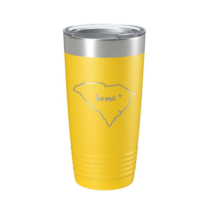 South Carolina Tumbler Home State Travel Mug Insulated Laser Engraved Map Coffee Cup 20 oz-19