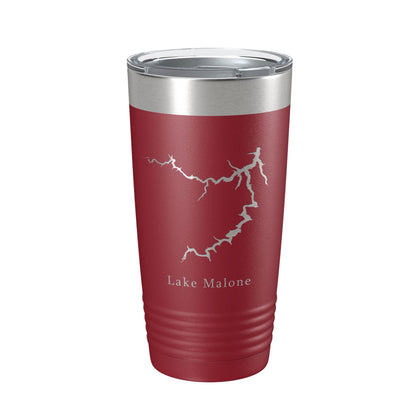 Lake Malone Map Tumbler Travel Mug Insulated Laser Engraved Coffee Cup Kentucky 20 oz-18