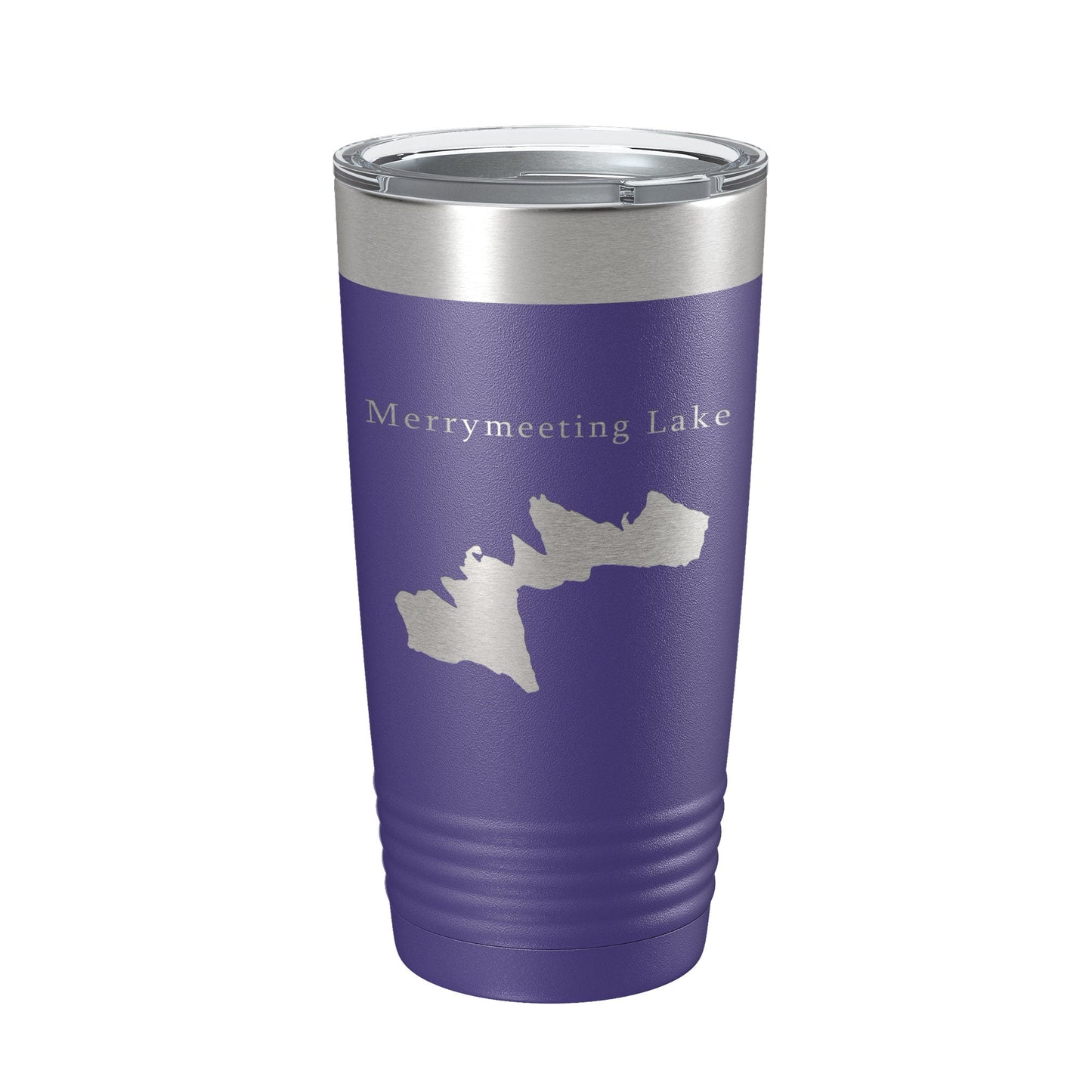 Merrymeeting Lake Map Tumbler Travel Mug Insulated Laser Engraved Coffee Cup New Hampshire 20 oz-15