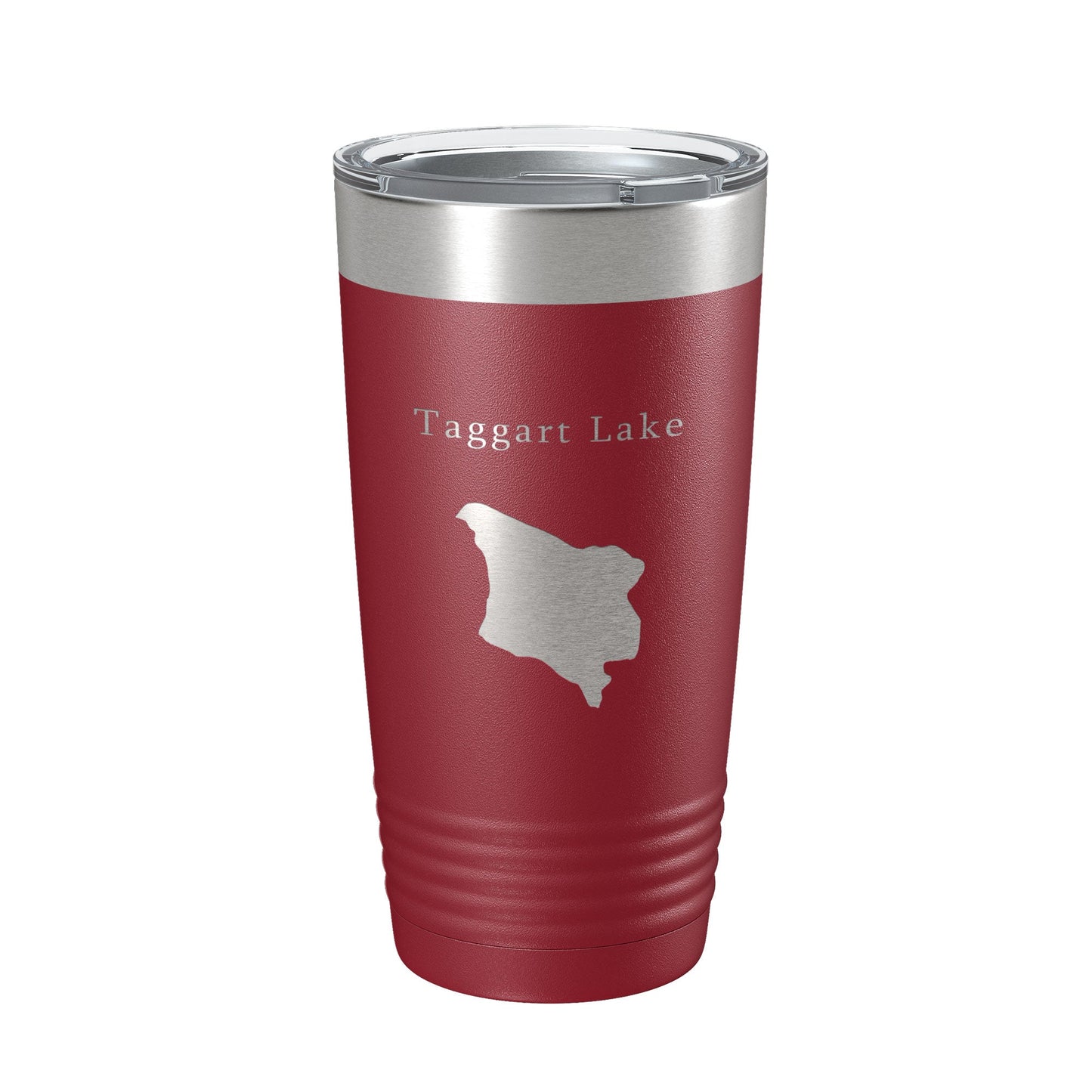 Taggart Lake Map Tumbler Travel Mug Insulated Laser Engraved Coffee Cup Wyoming 20 oz-18