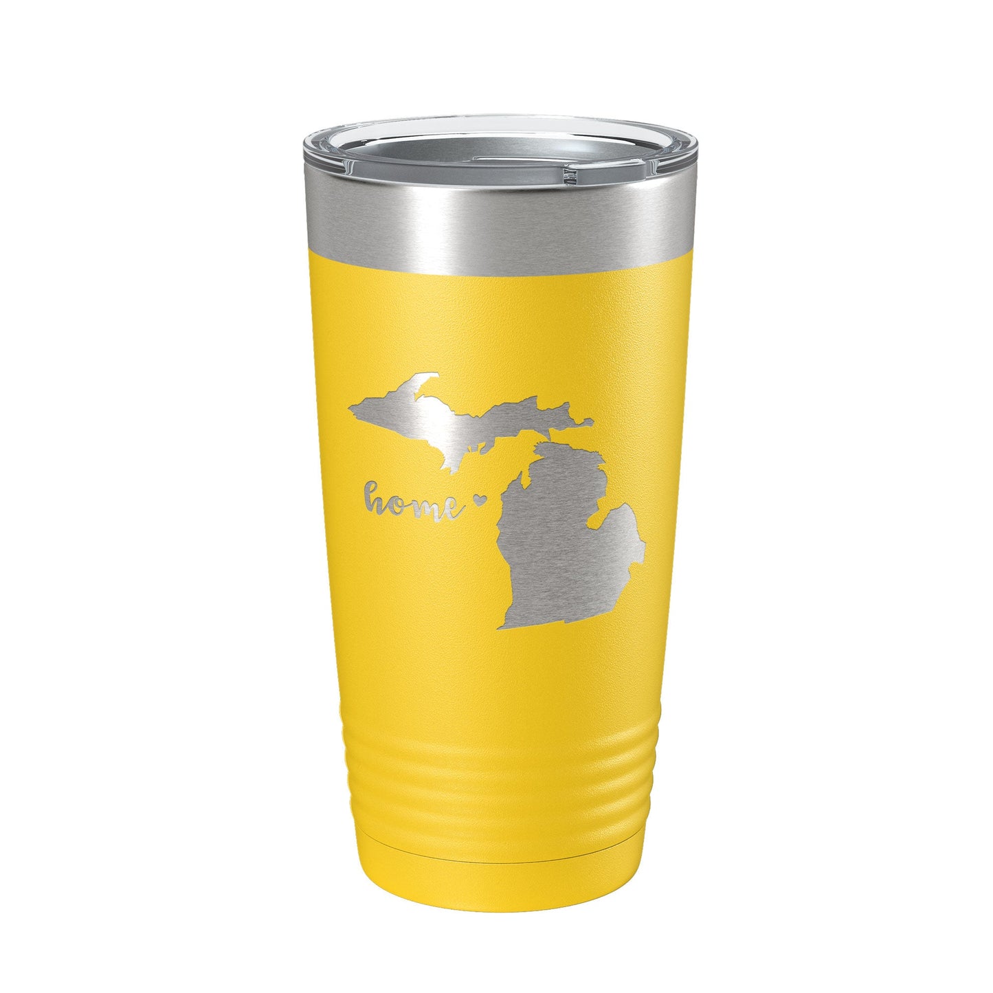Michigan Tumbler Home State Travel Mug Insulated Laser Engraved Map Coffee Cup 20 oz-19