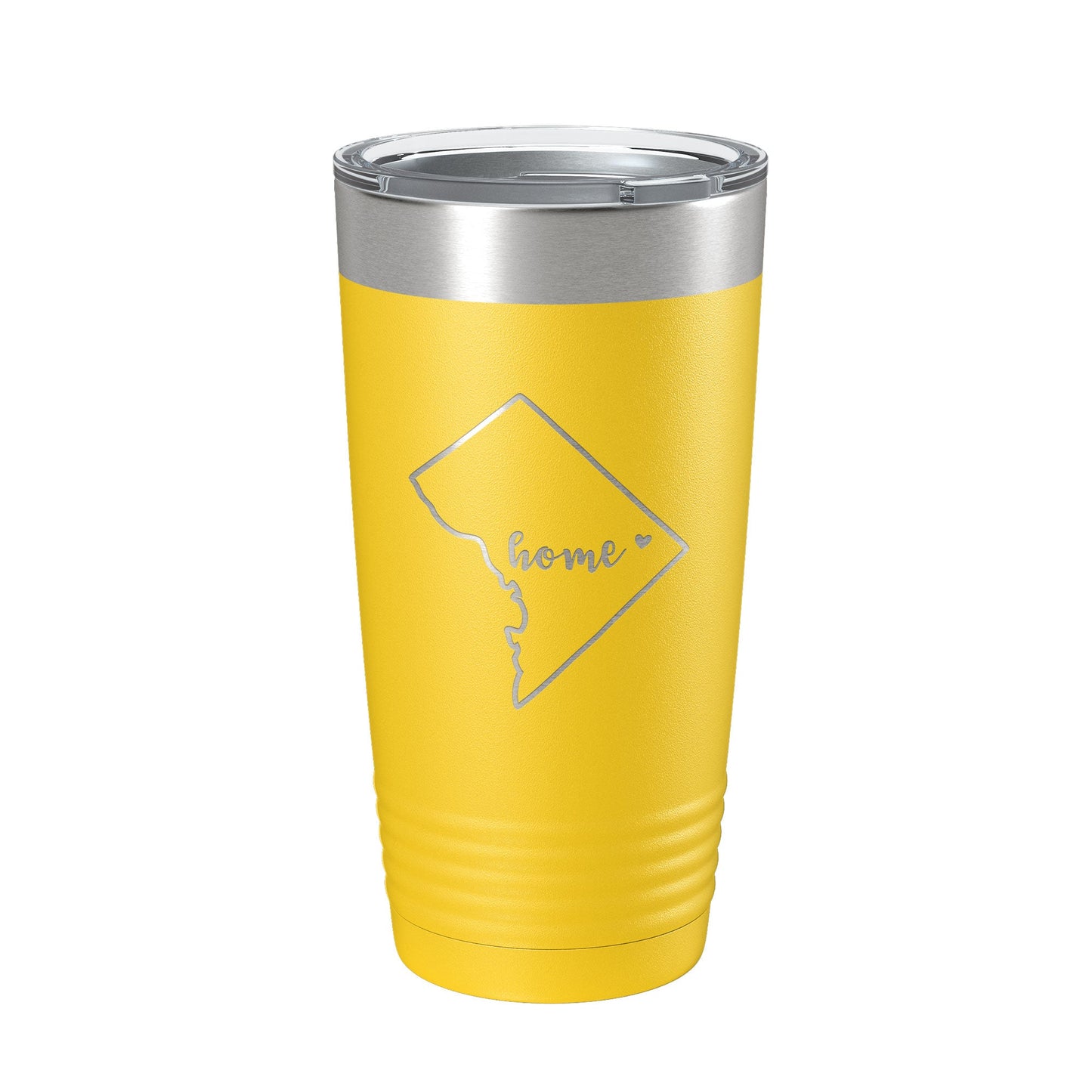 District of Columbia Tumbler Home State Travel Mug Insulated Laser Engraved Map Coffee Cup 20 oz-19