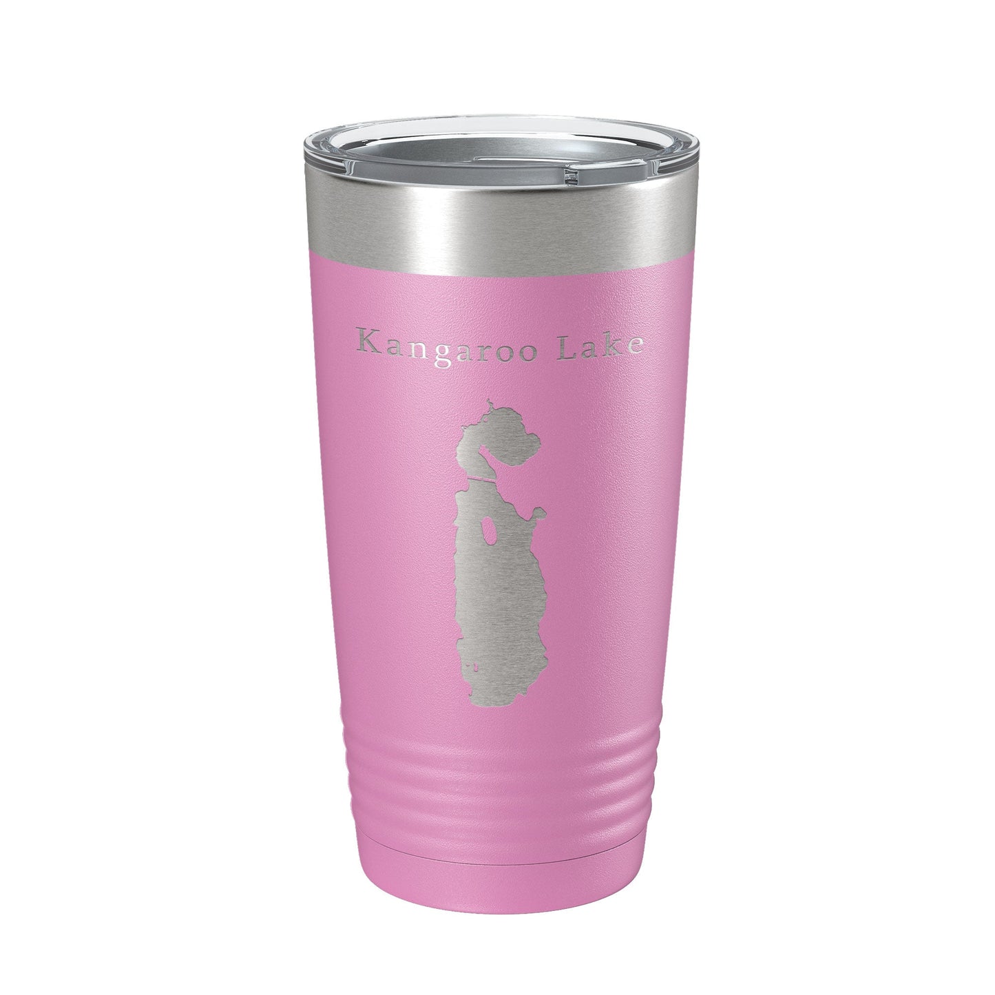 Kangaroo Lake Map Tumbler Travel Mug Insulated Laser Engraved Coffee Cup Wisconsin 20 oz-14