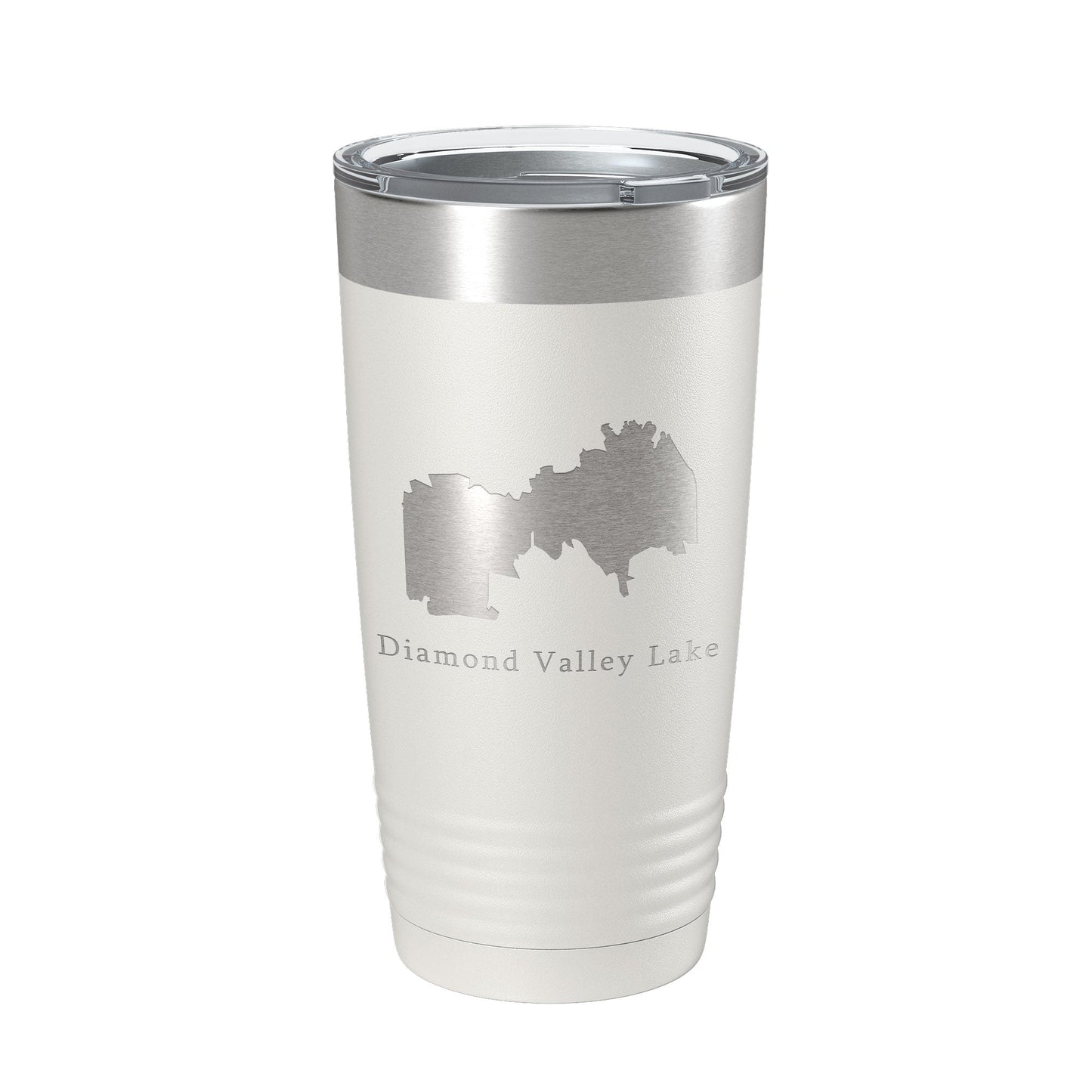 Diamond Valley Lake Map Tumbler Travel Mug Insulated Laser Engraved Coffee Cup California 20 oz-7