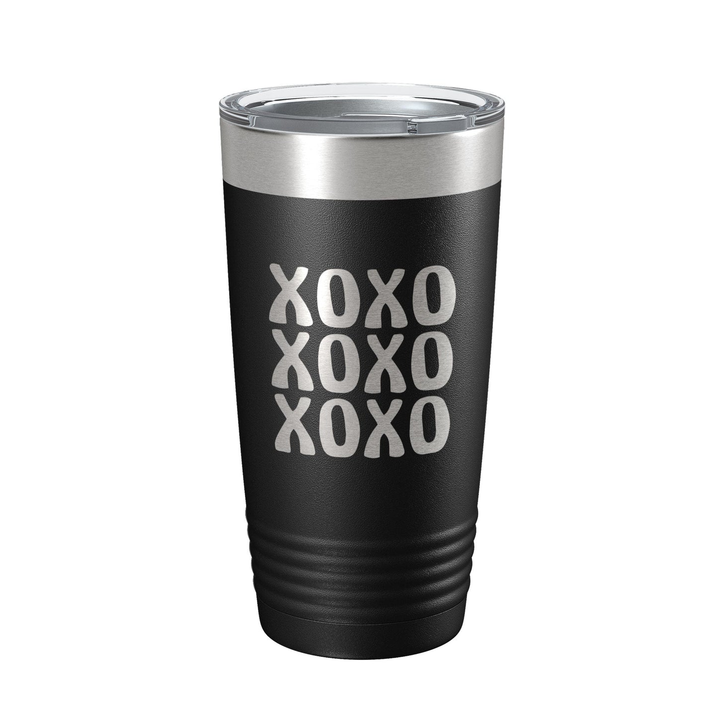 XOXO Tumbler Hugs And Kisses Travel Mug Insulated Laser Engraved Coffee Cup 20 oz-5