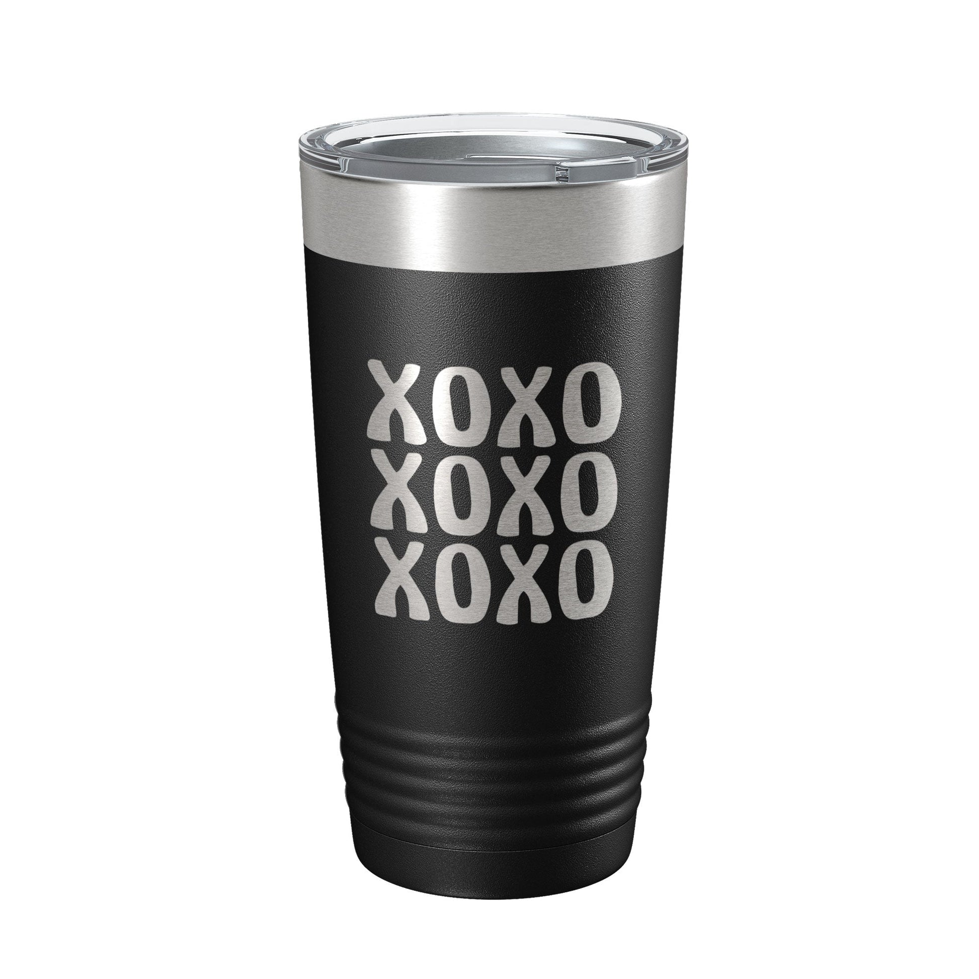 XOXO Tumbler Hugs And Kisses Travel Mug Insulated Laser Engraved Coffee Cup 20 oz-5