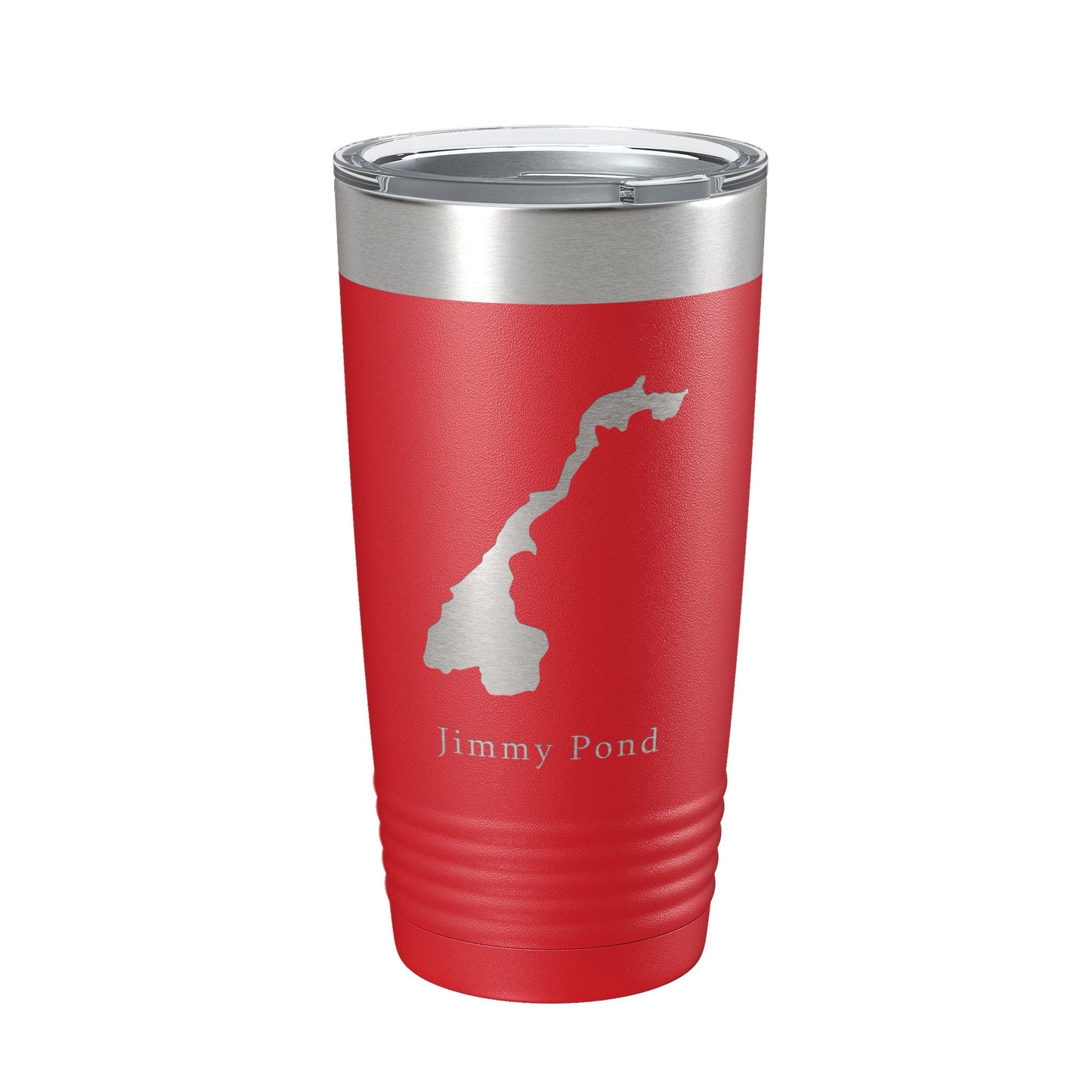 Jimmy Pond Tumbler Lake Map Travel Mug Insulated Laser Engraved Coffee Cup Maine 20 oz-10