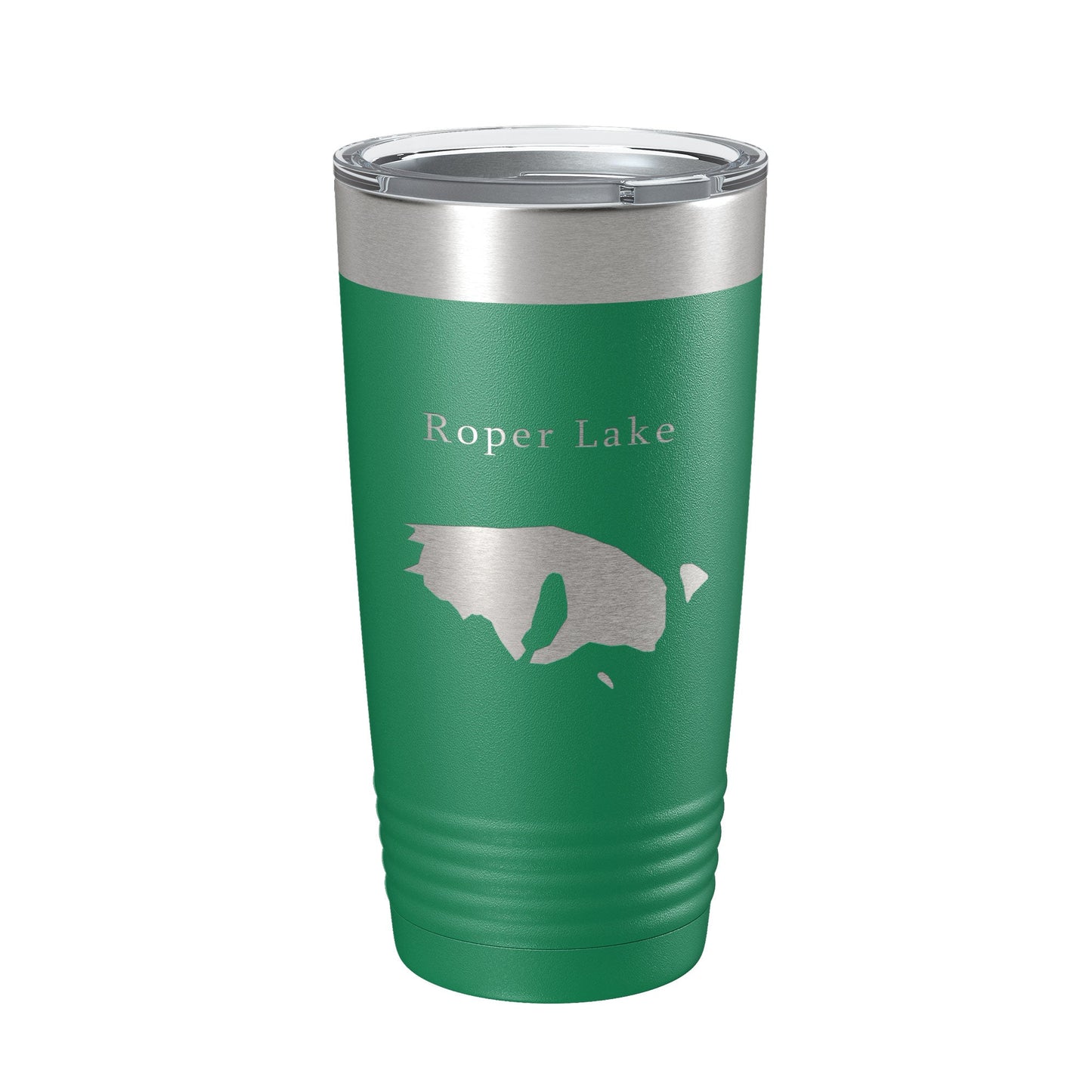 Roper Lake Map Tumbler Travel Mug Insulated Laser Engraved Coffee Cup Arizona 20 oz-9