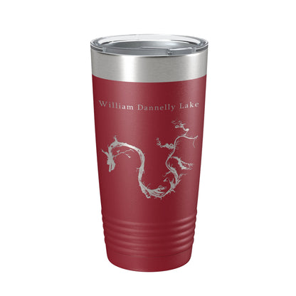 William Bill Dannelly Reservoir Tumbler Lake Map Travel Mug Insulated Laser Engraved Coffee Cup Millers Ferry Alabama 20 oz-18