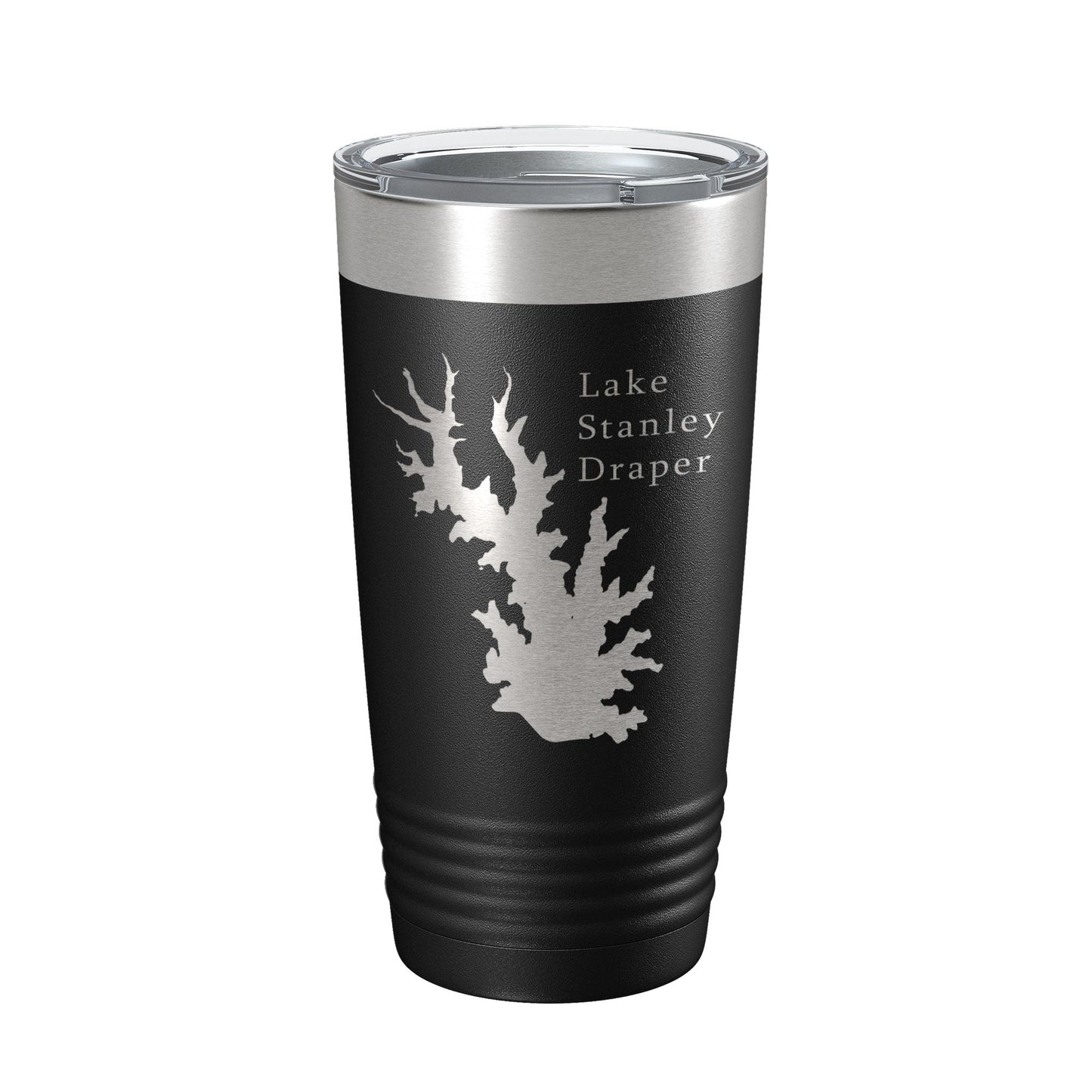 Lake Stanley Draper Map Tumbler Travel Mug Insulated Laser Engraved Coffee Cup Oklahoma 20 oz-5