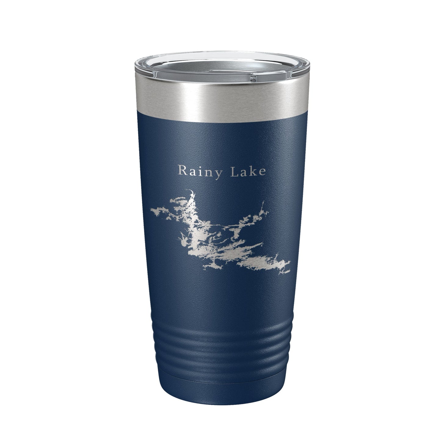 Rainy Lake Map Tumbler Travel Mug Insulated Laser Engraved Coffee Cup Minnesota 20 oz-8