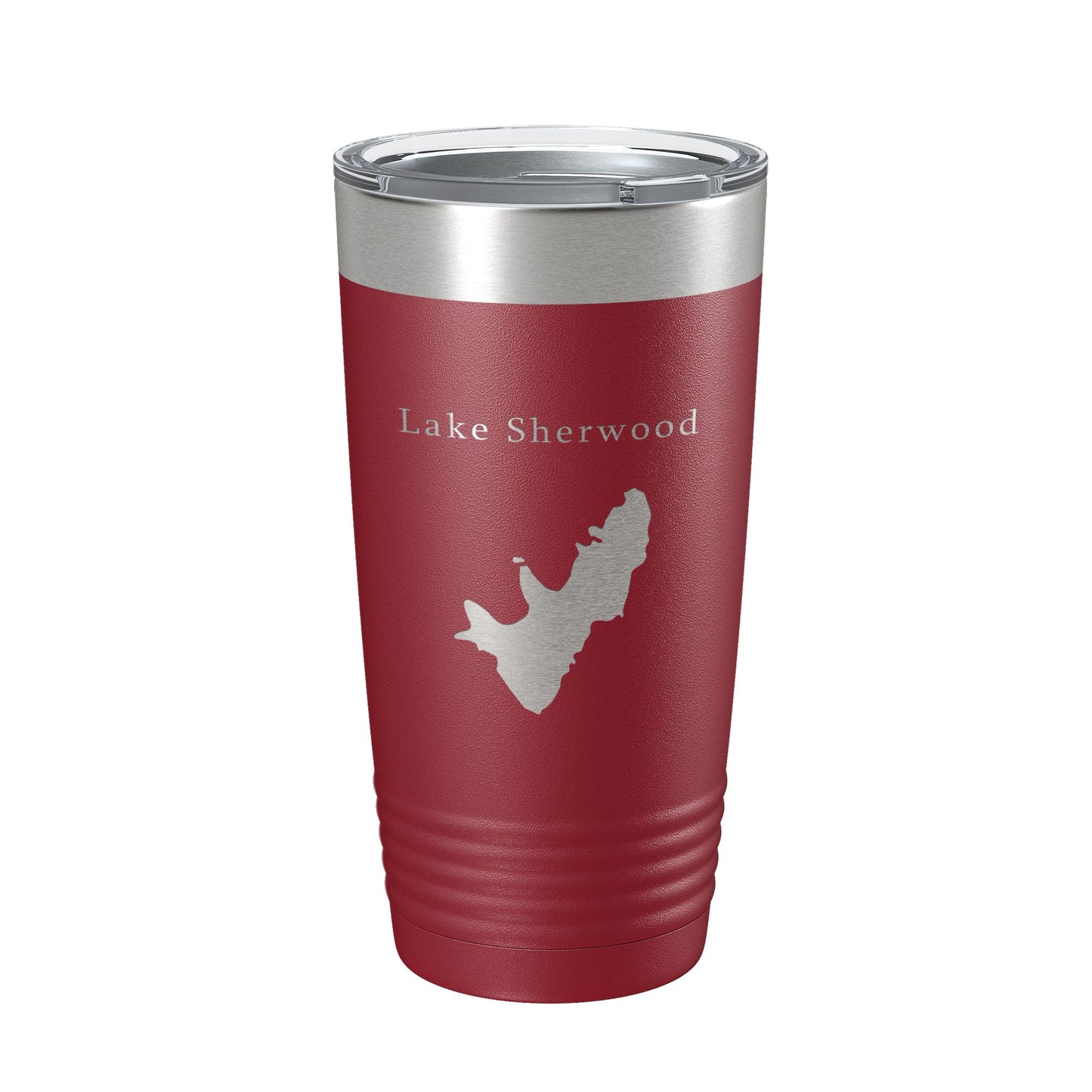 Lake Sherwood Map Tumbler Travel Mug Insulated Laser Engraved Coffee Cup West Virginia 20 oz-18