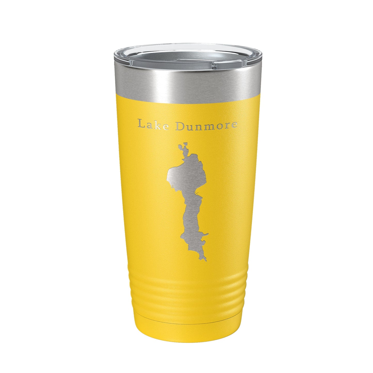 Lake Dunmore Map Tumbler Travel Mug Insulated Laser Engraved Coffee Cup Vermont 20 oz-19