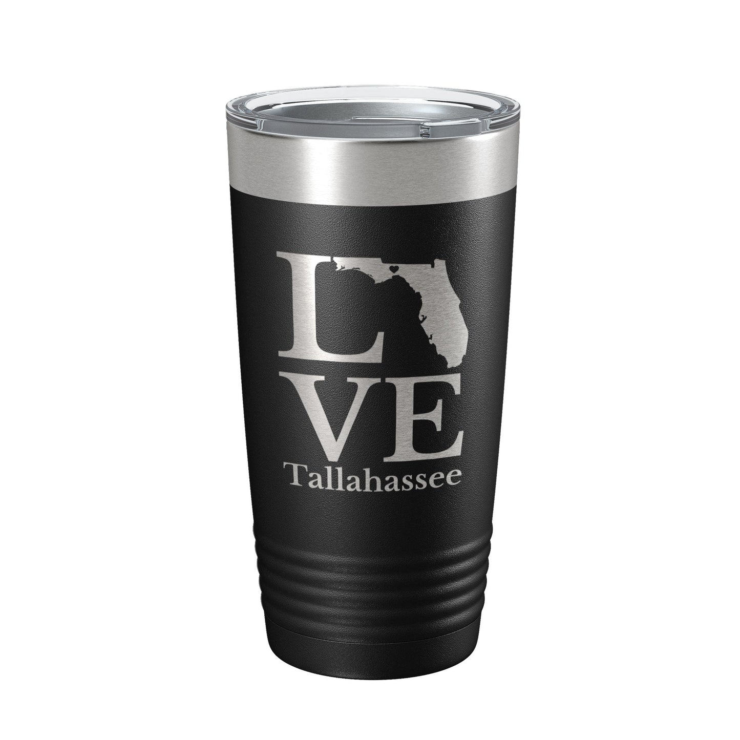 Tallahassee FL Love Tumbler Travel Mug Insulated Laser Engraved Coffee Cup Florida Gift 20 oz-5