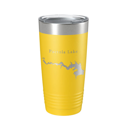Pactola Lake Map Tumbler Travel Mug Insulated Laser Engraved Coffee Cup South Dakota 20 oz-19