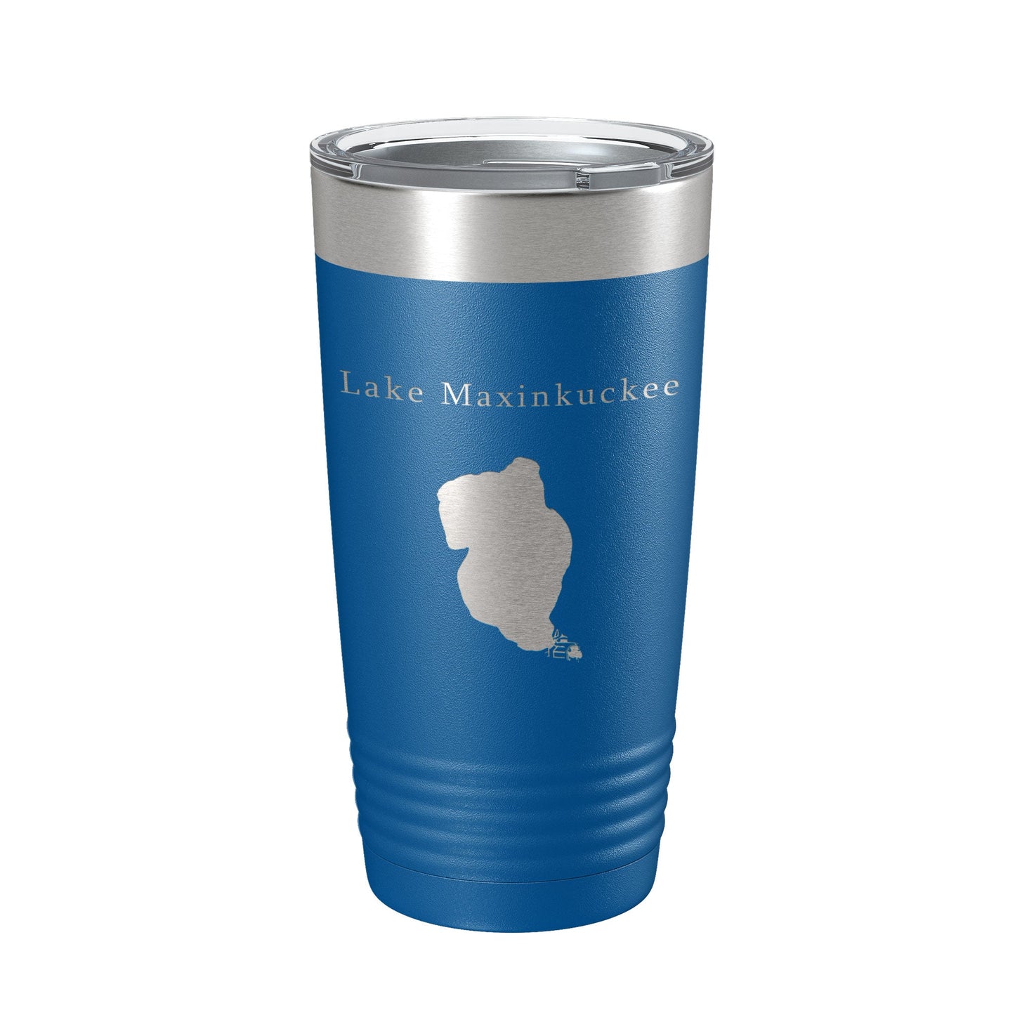 Lake Maxinkuckee Map Tumbler Travel Mug Insulated Laser Engraved Coffee Cup Indiana 20 oz-6