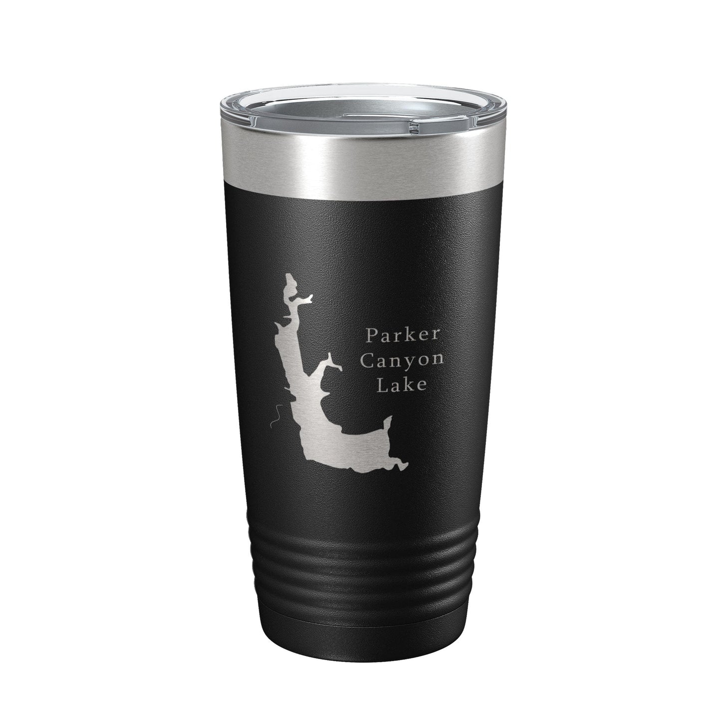 Parker Canyon Lake Map Tumbler Travel Mug Insulated Laser Engraved Coffee Cup Arizona 20 oz-5