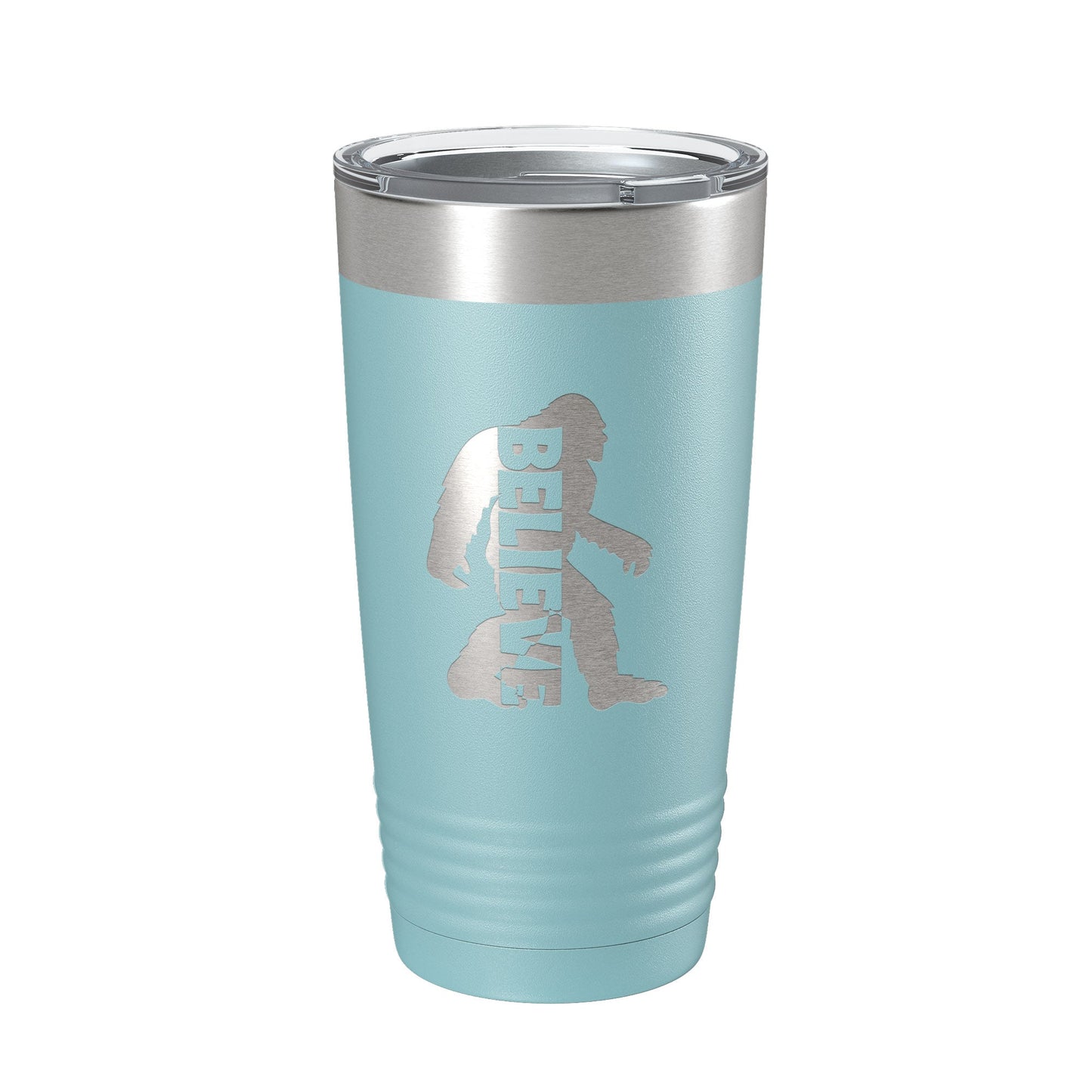 Bigfoot Tumbler I Believe Travel Mug Sasquatch Outdoorsman Camping Gift Insulated Laser Engraved Coffee Cup 20 oz-13